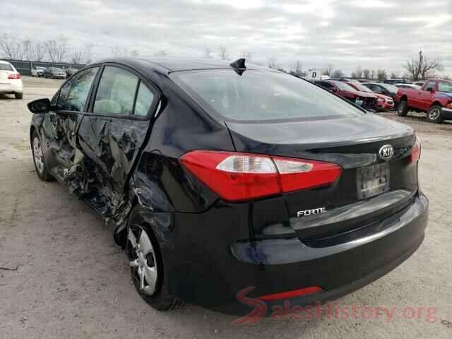 KNAFK4A65G5573016 2016 KIA FORTE