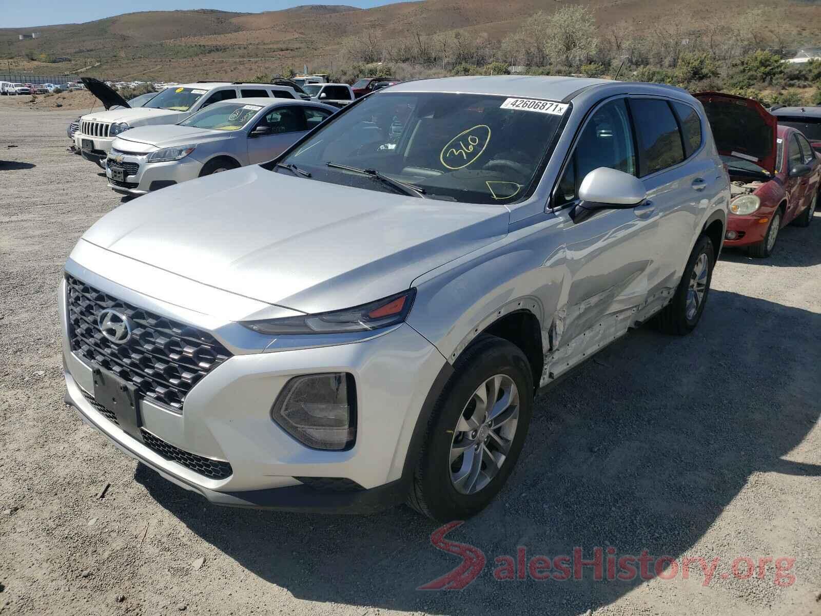 5NMS2CAD7KH015524 2019 HYUNDAI SANTA FE