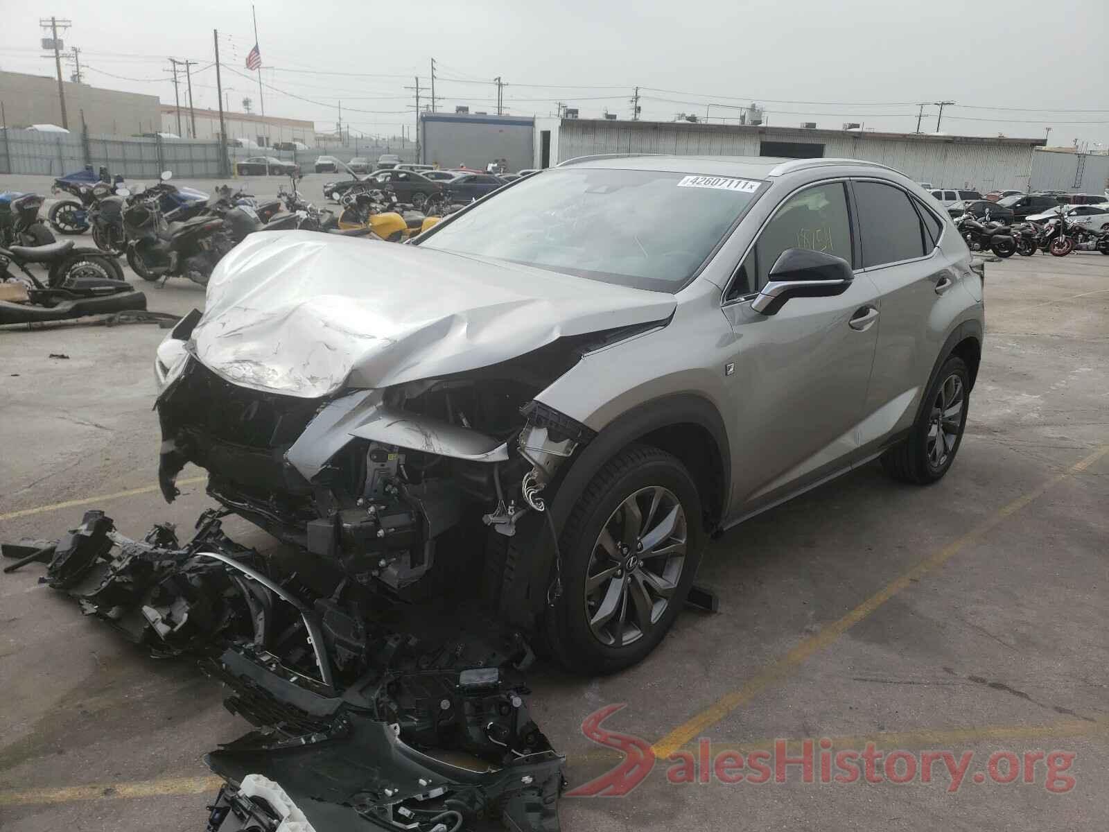 JTJSARBZ8L2160168 2020 LEXUS NX