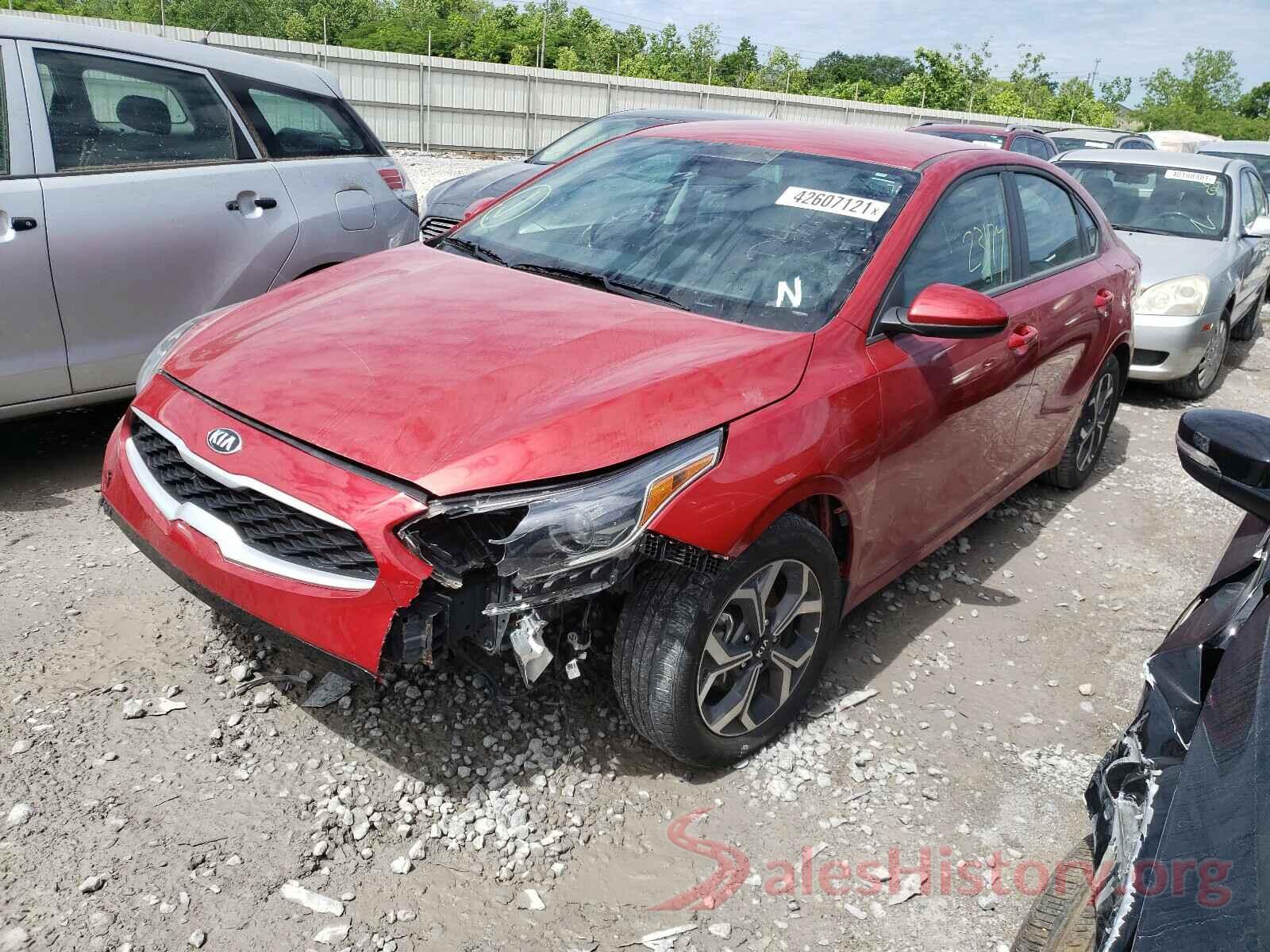 3KPF24AD4LE169608 2020 KIA FORTE