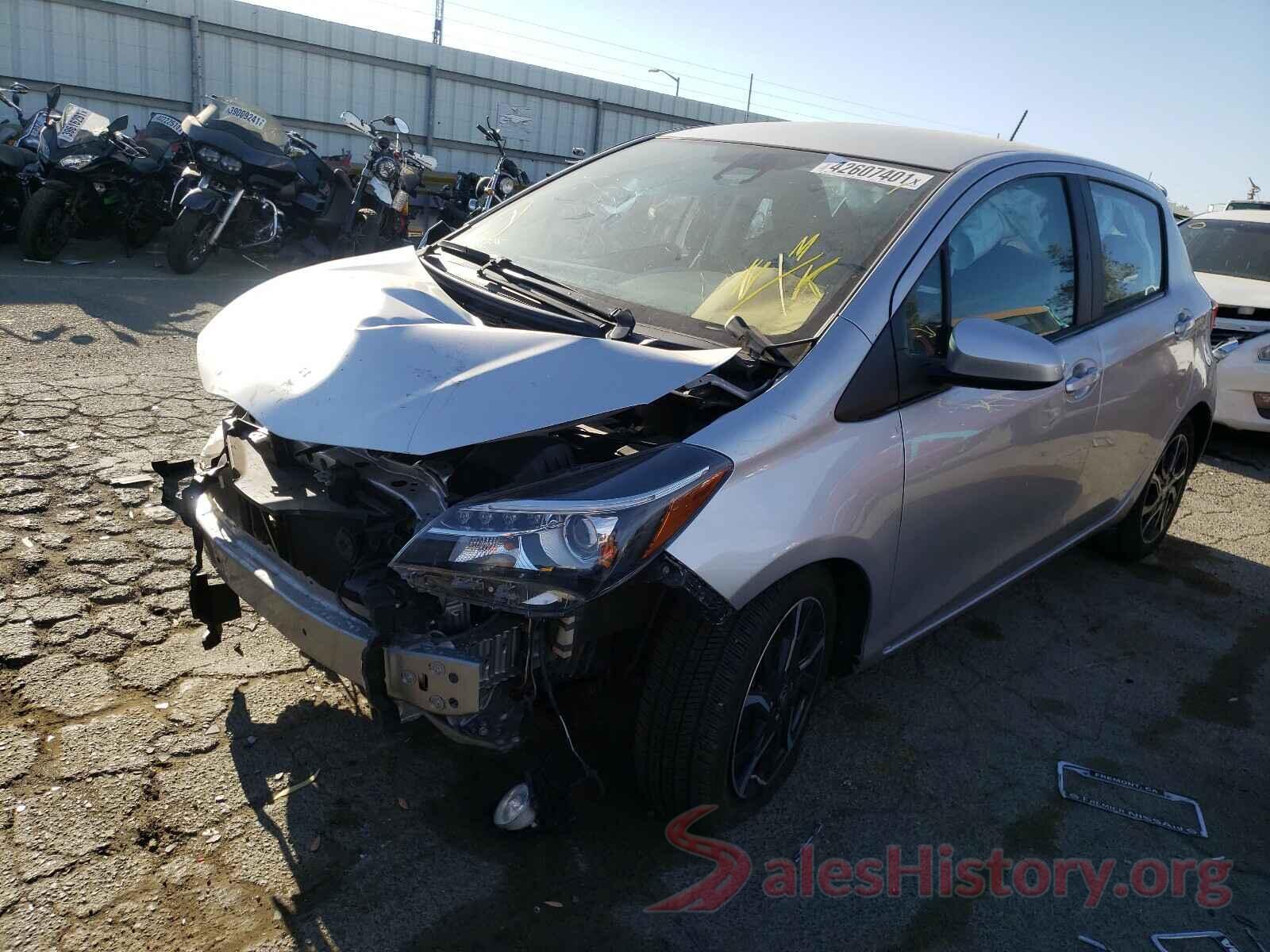 VNKKTUD33HA072254 2017 TOYOTA YARIS