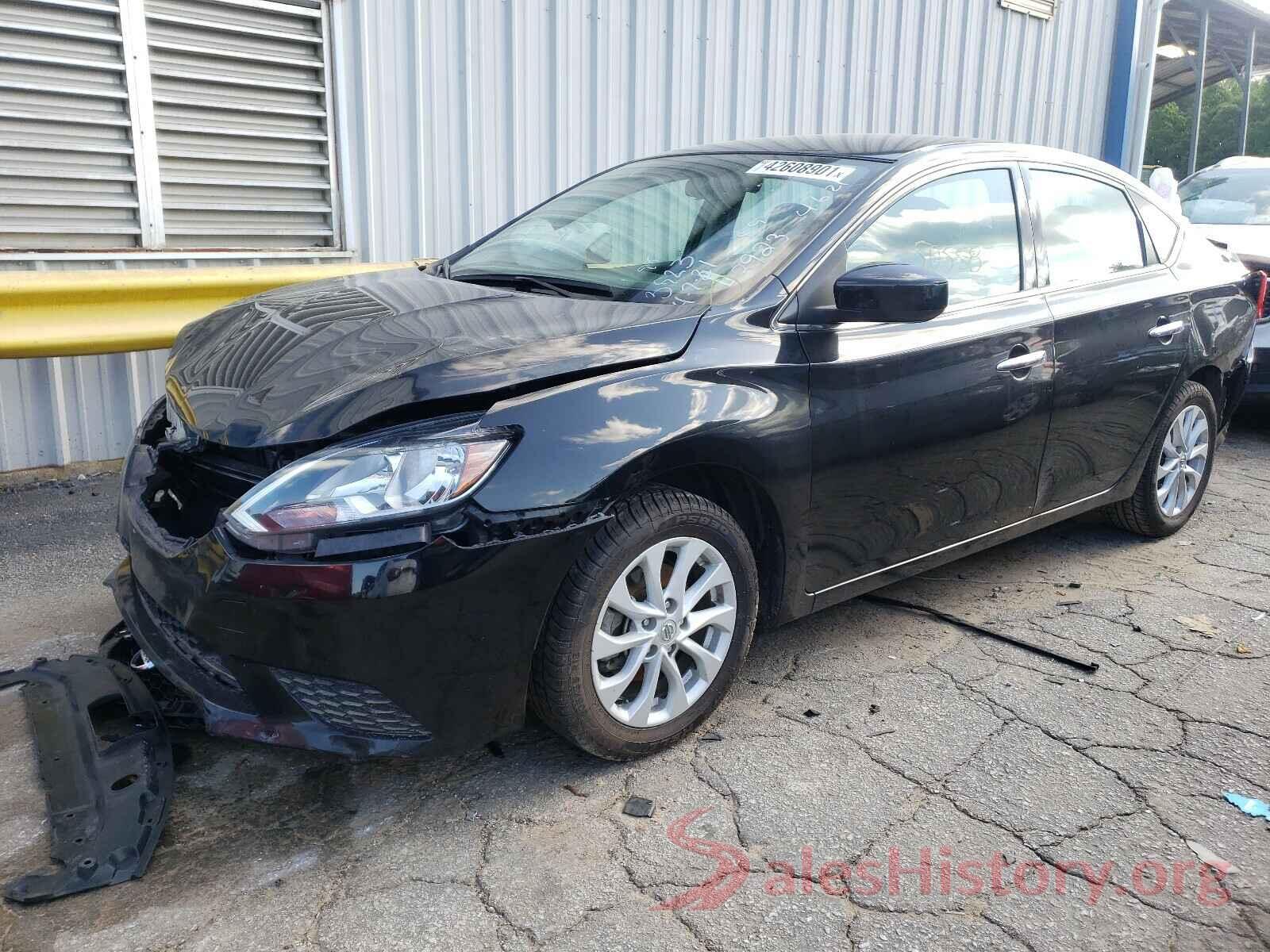 3N1AB7AP5KL613923 2019 NISSAN SENTRA