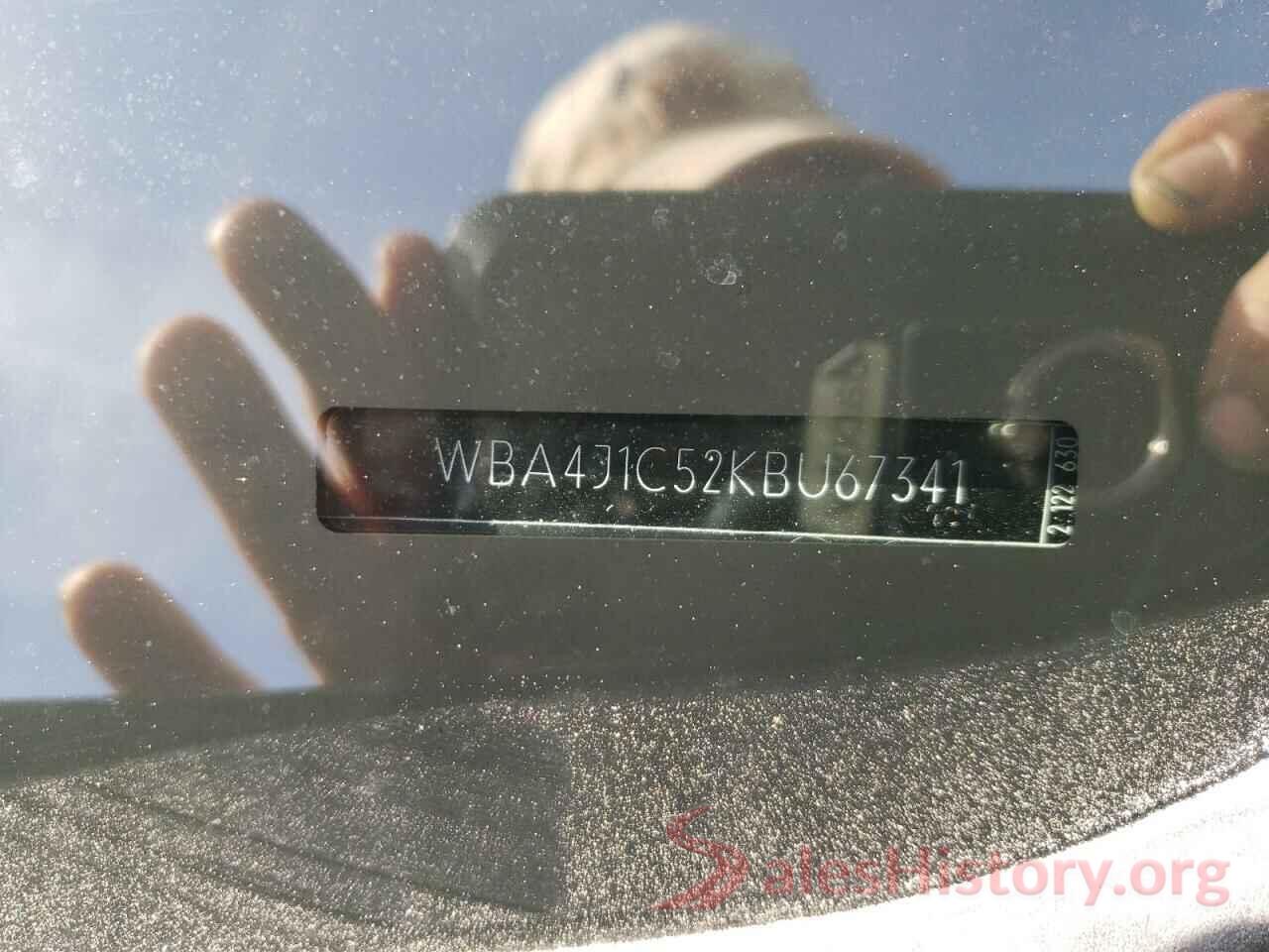 WBA4J1C52KBU67341 2019 BMW 4 SERIES