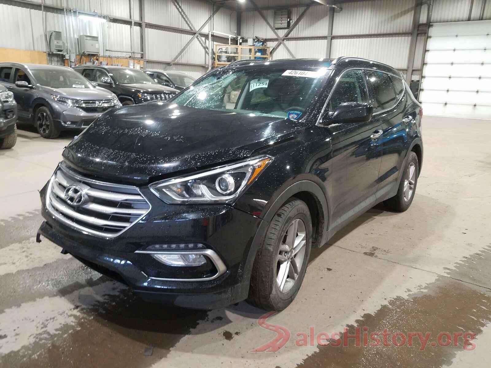 5XYZTDLB5JG520872 2018 HYUNDAI SANTA FE