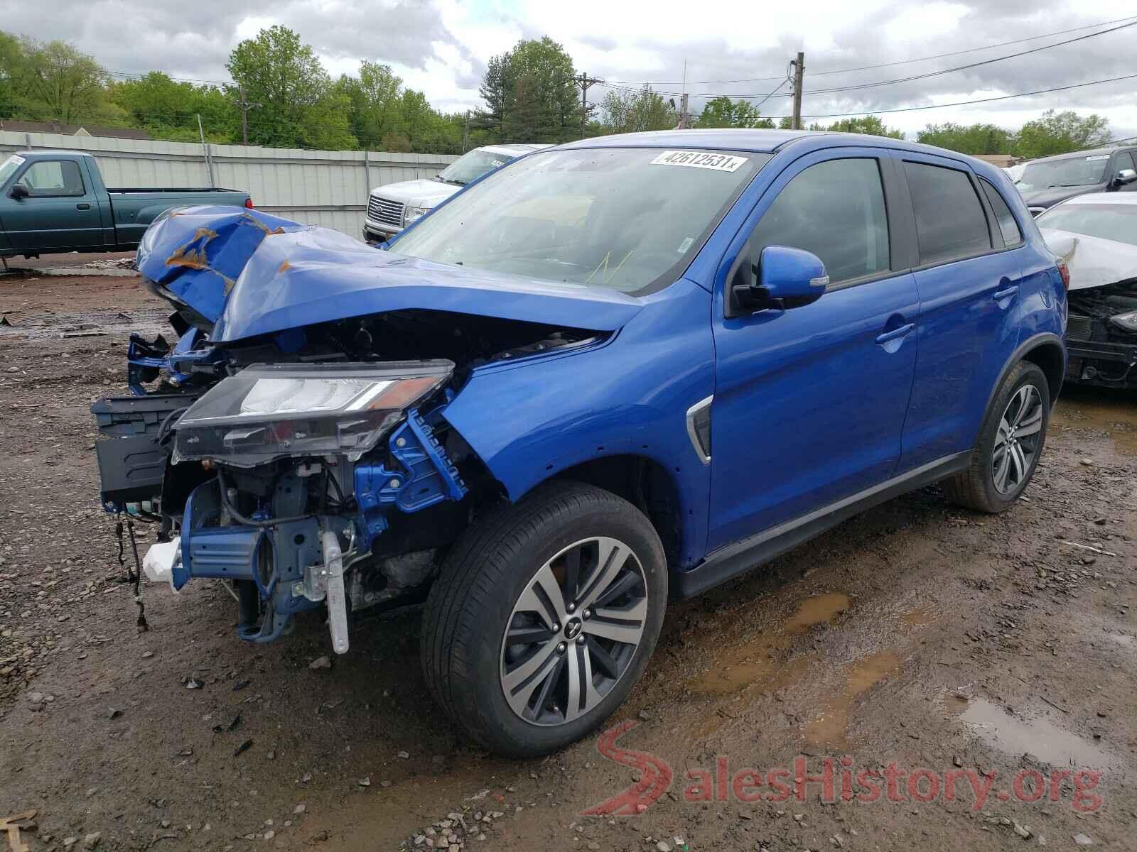 JA4AR3AU1LU014610 2020 MITSUBISHI OUTLANDER