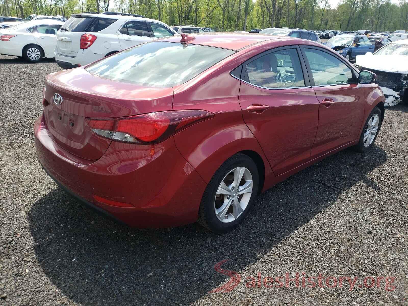 5NPDH4AE5GH733458 2016 HYUNDAI ELANTRA