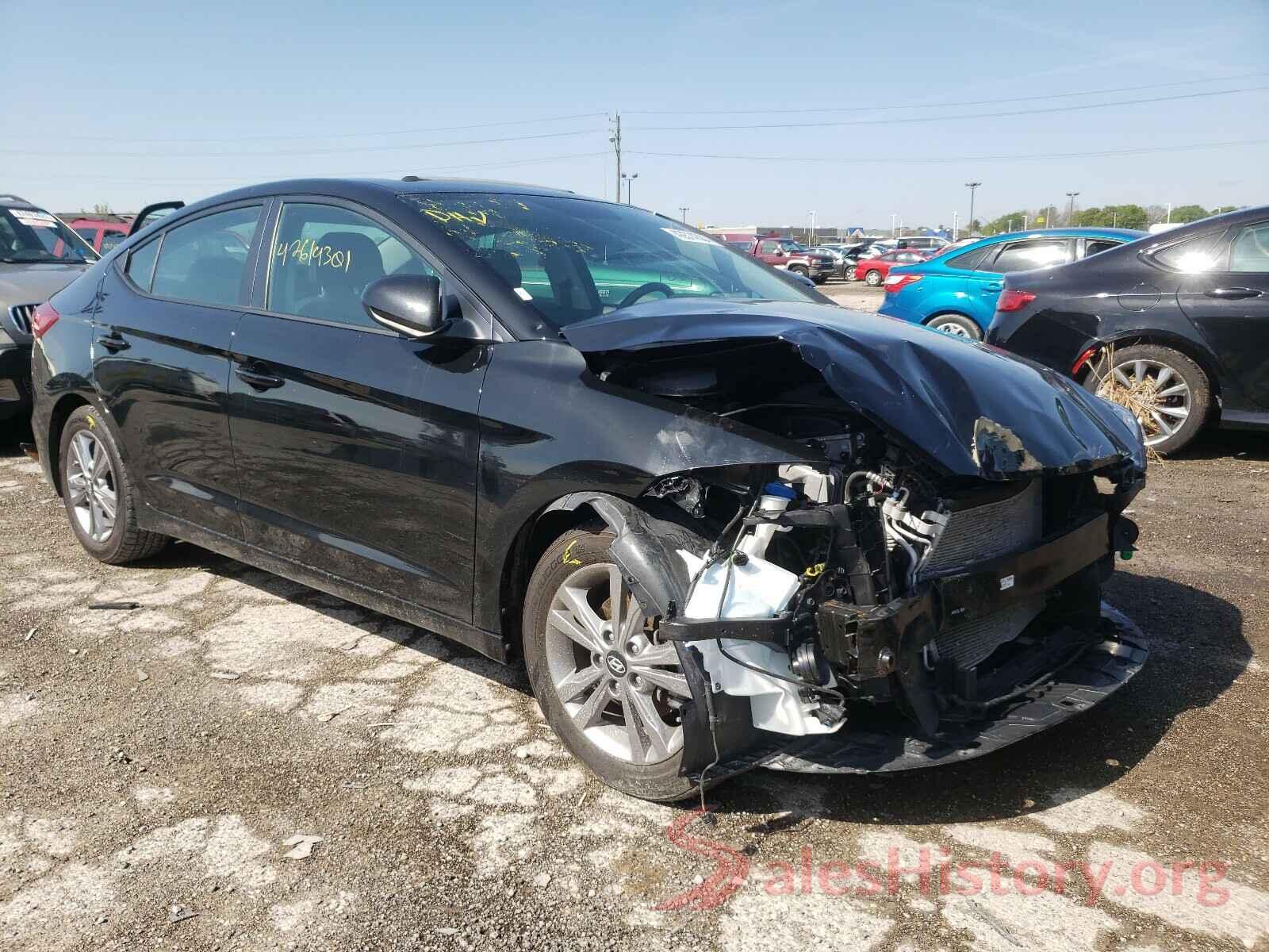 KMHD84LF6HU240705 2017 HYUNDAI ELANTRA