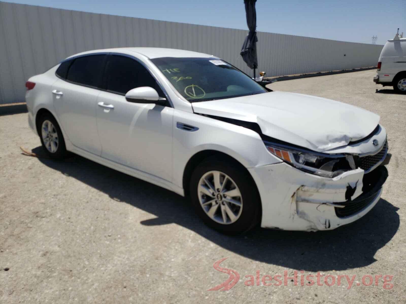 KNAGT4L34H5155388 2017 KIA OPTIMA