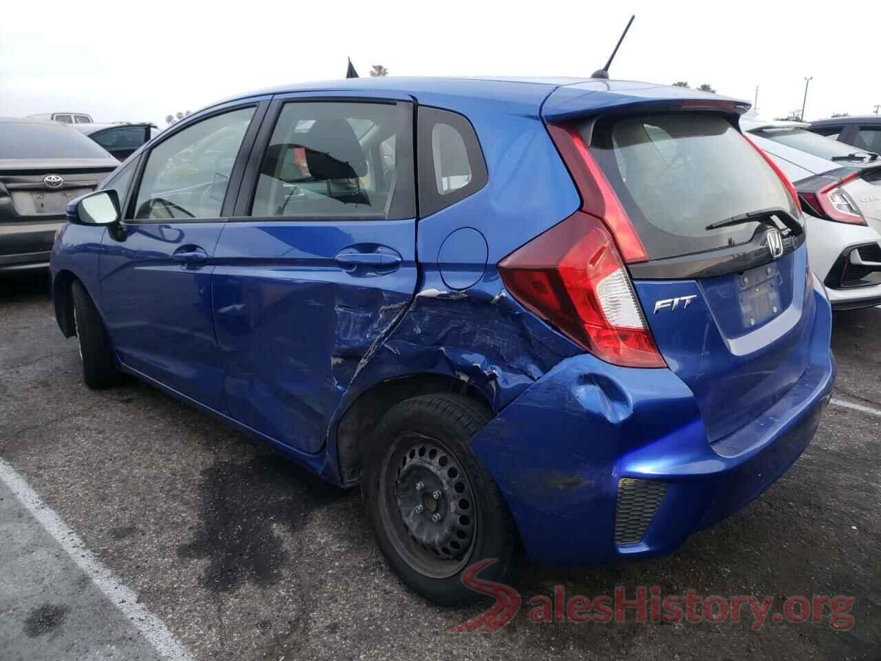 JHMGK5H5XGX006197 2016 HONDA FIT