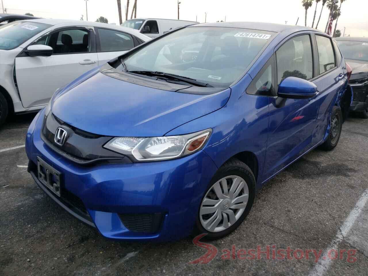 JHMGK5H5XGX006197 2016 HONDA FIT