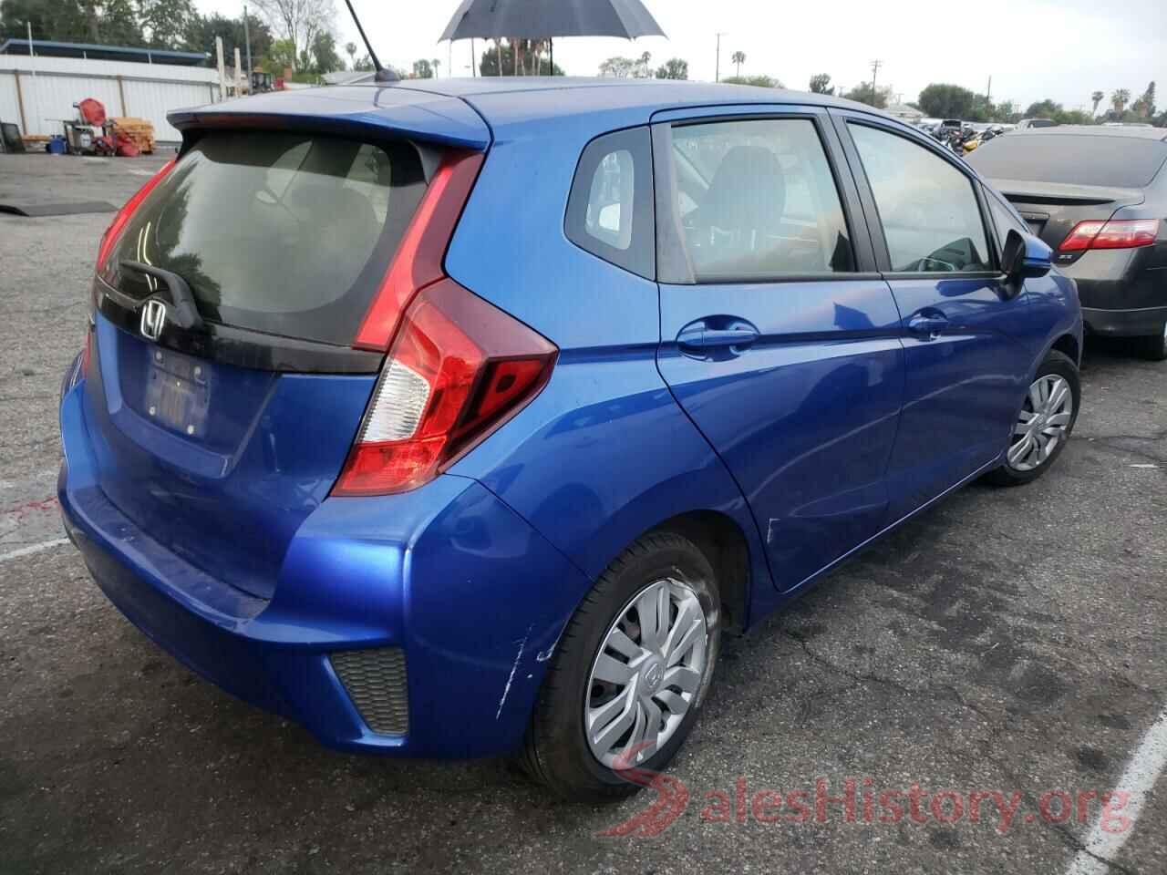 JHMGK5H5XGX006197 2016 HONDA FIT