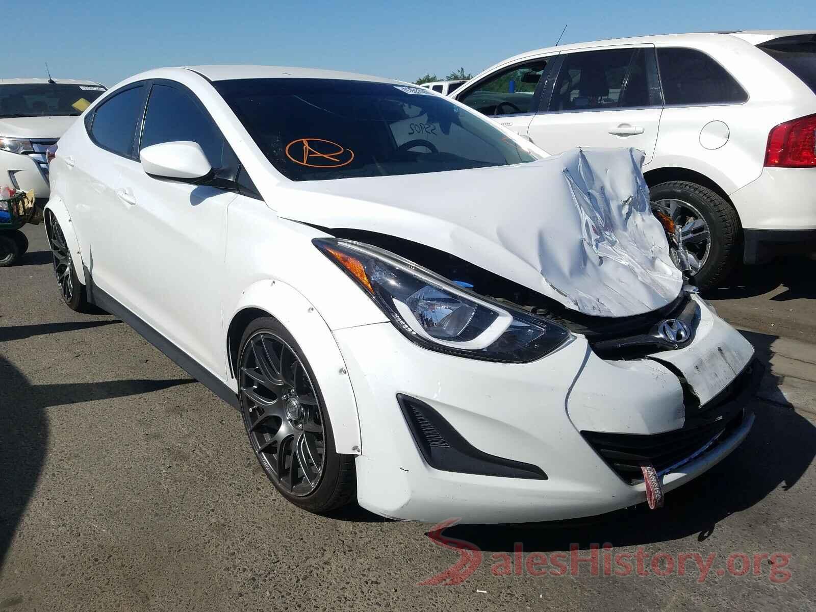 5NPDH4AE3GH758360 2016 HYUNDAI ELANTRA