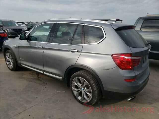 5UXWZ7C35H0X40927 2017 BMW X3