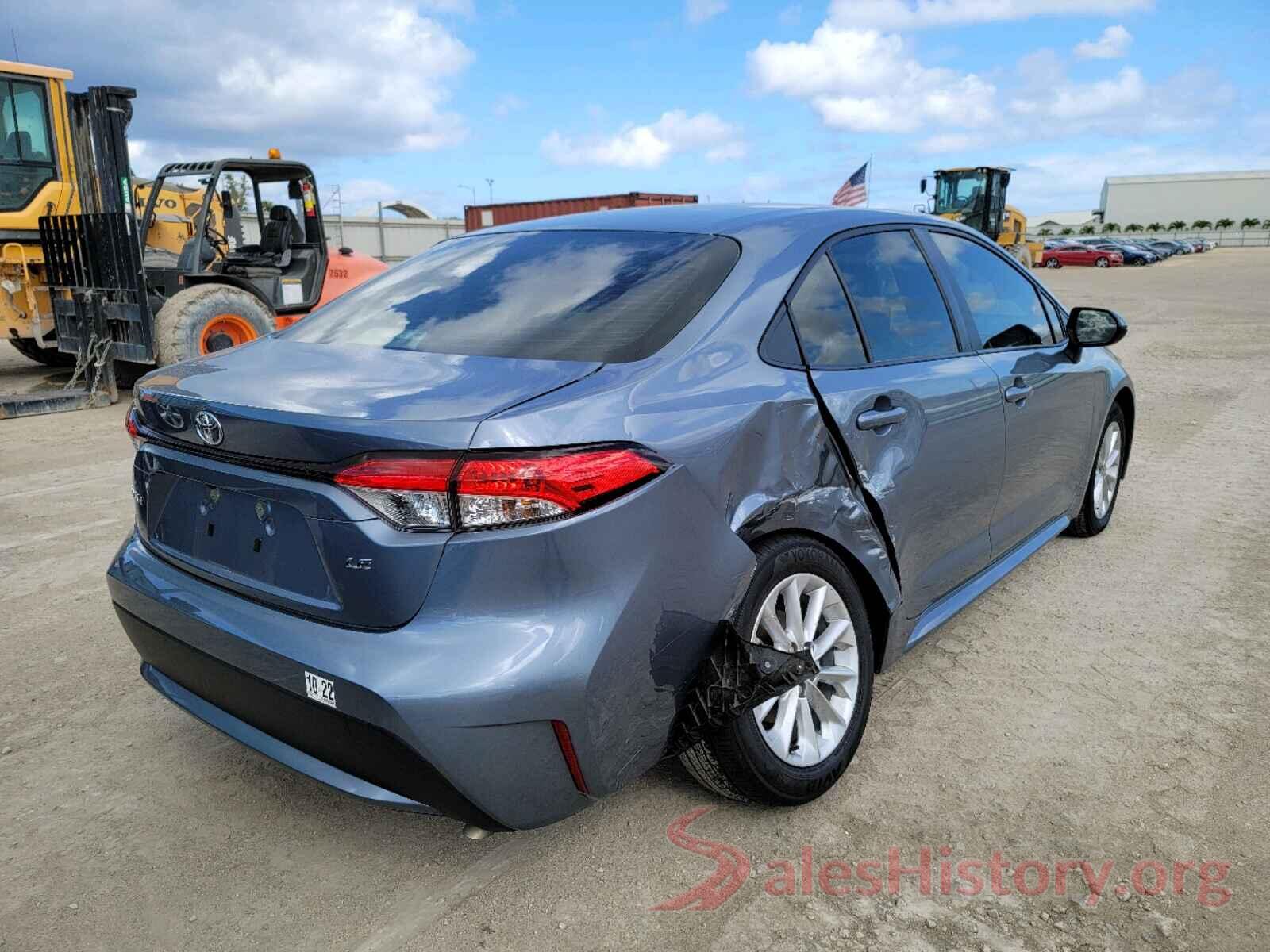 JTDVPMAE6MJ149466 2021 TOYOTA COROLLA