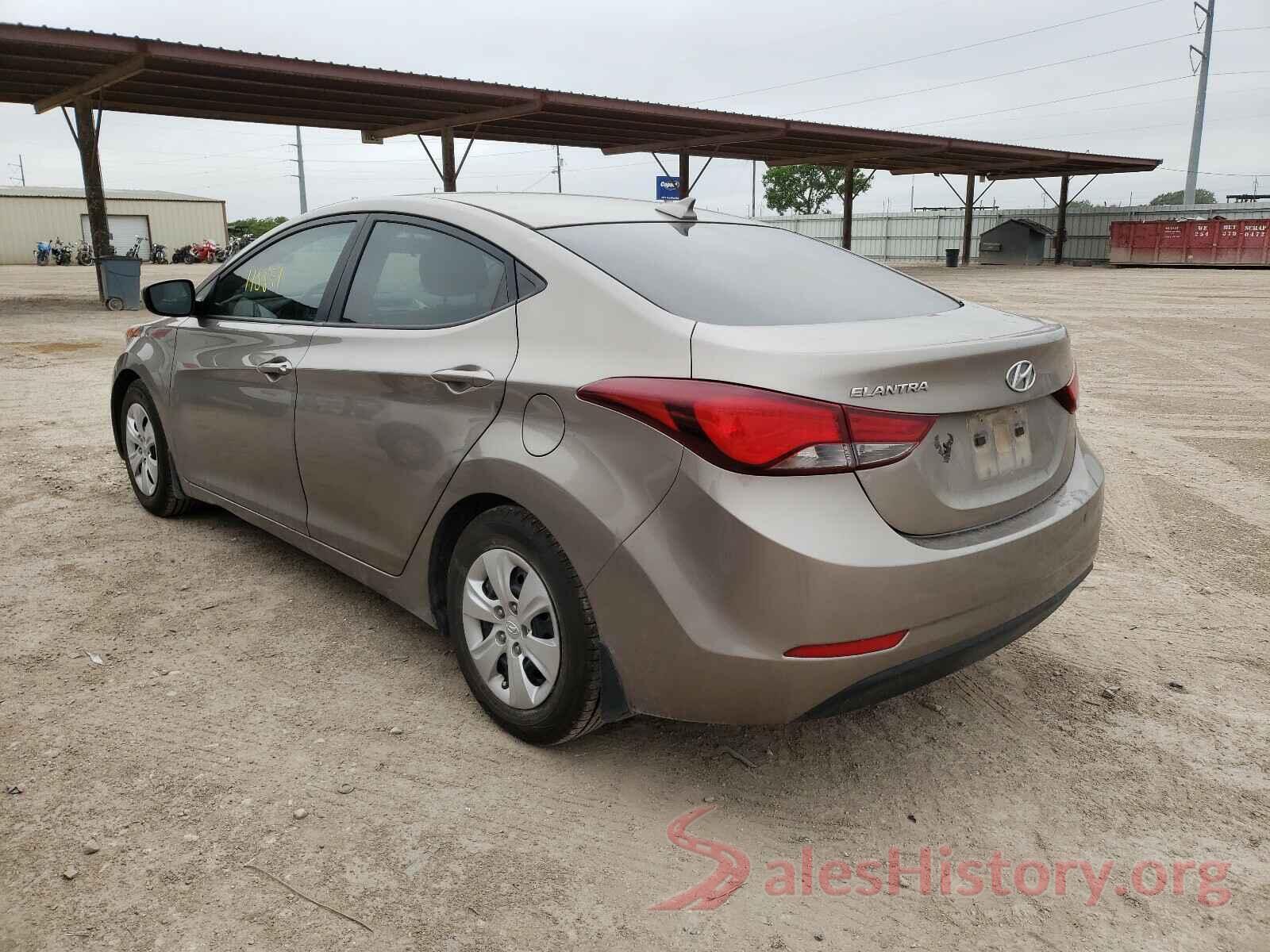 5NPDH4AE0GH669359 2016 HYUNDAI ELANTRA