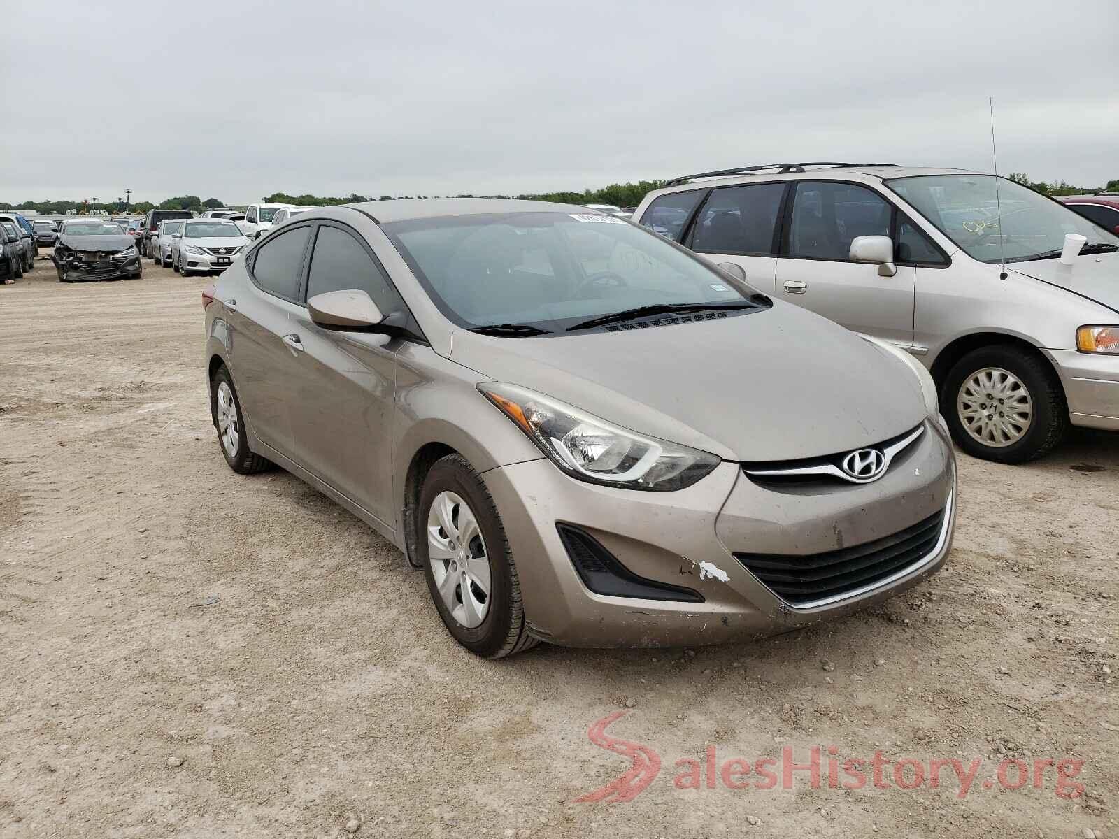 5NPDH4AE0GH669359 2016 HYUNDAI ELANTRA