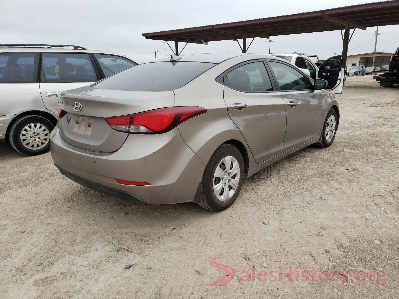 5NPDH4AE0GH669359 2016 HYUNDAI ELANTRA