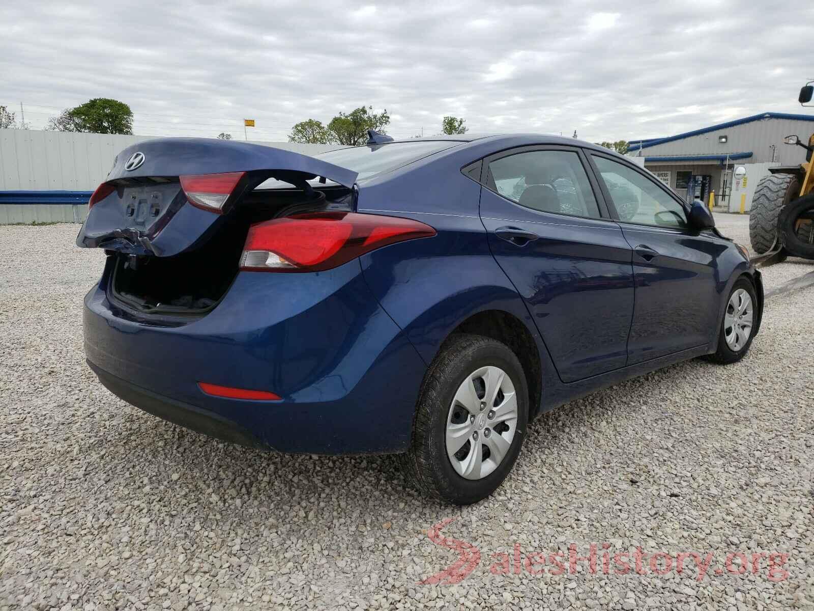 5NPDH4AE4GH763888 2016 HYUNDAI ELANTRA