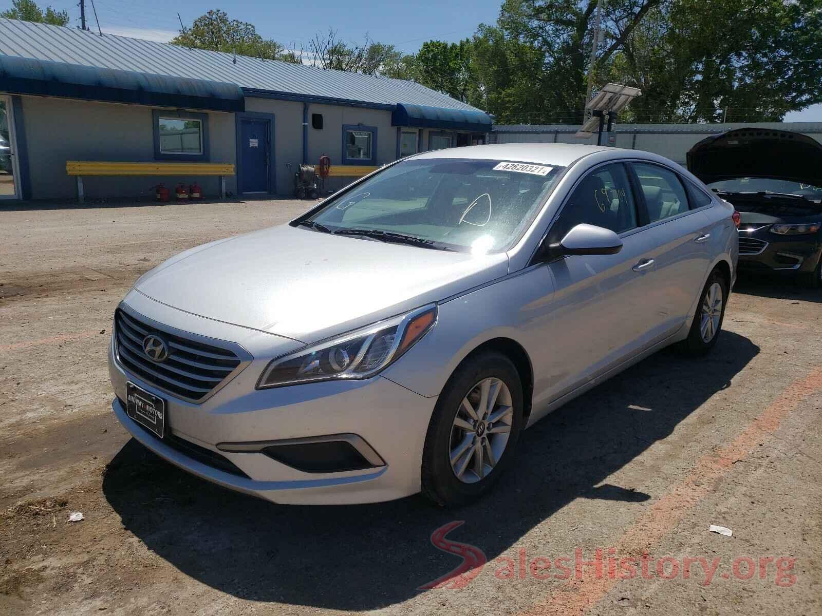 5NPE24AFXHH493422 2017 HYUNDAI SONATA