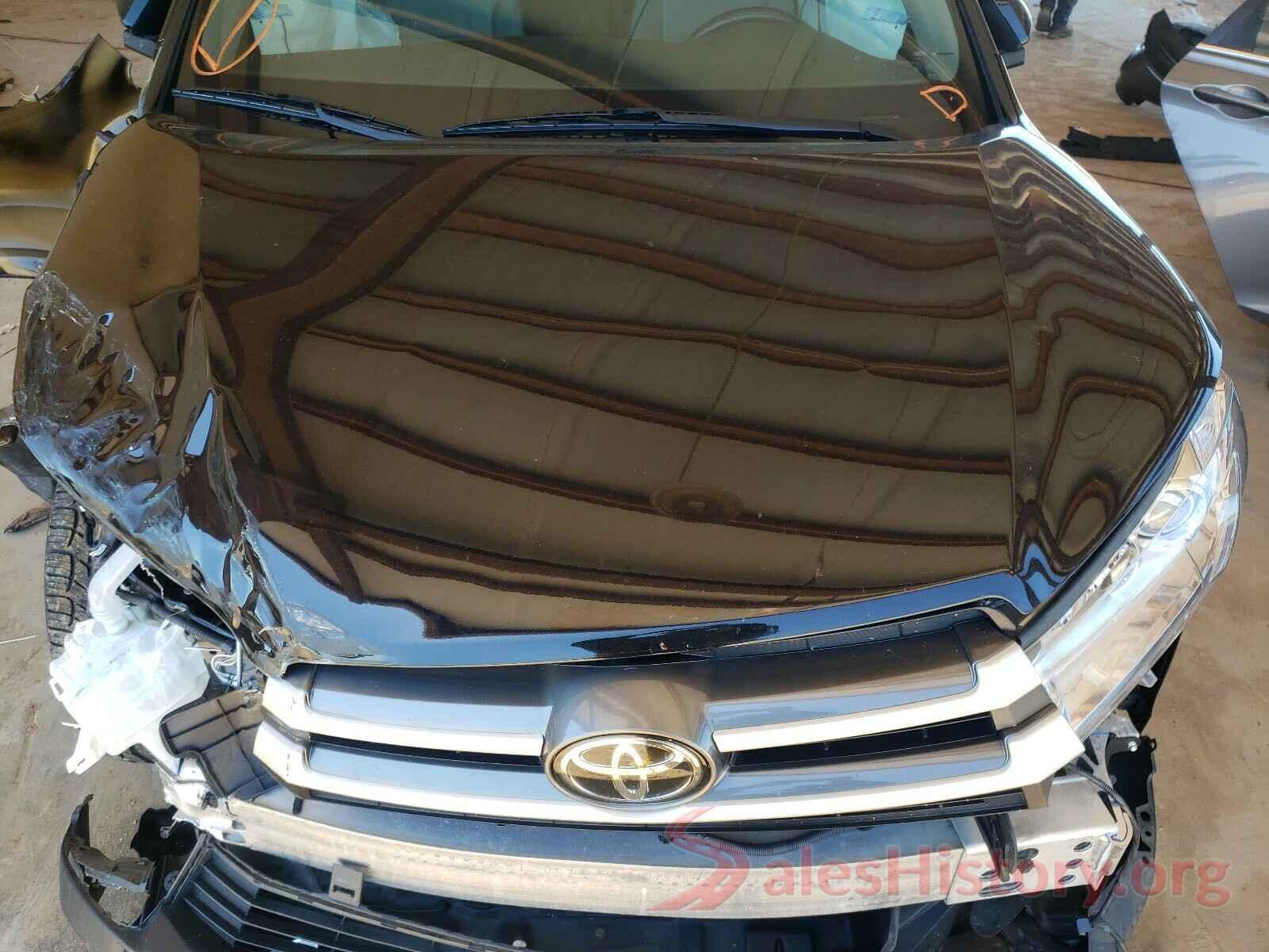 5TDZZRFH9HS231308 2017 TOYOTA HIGHLANDER