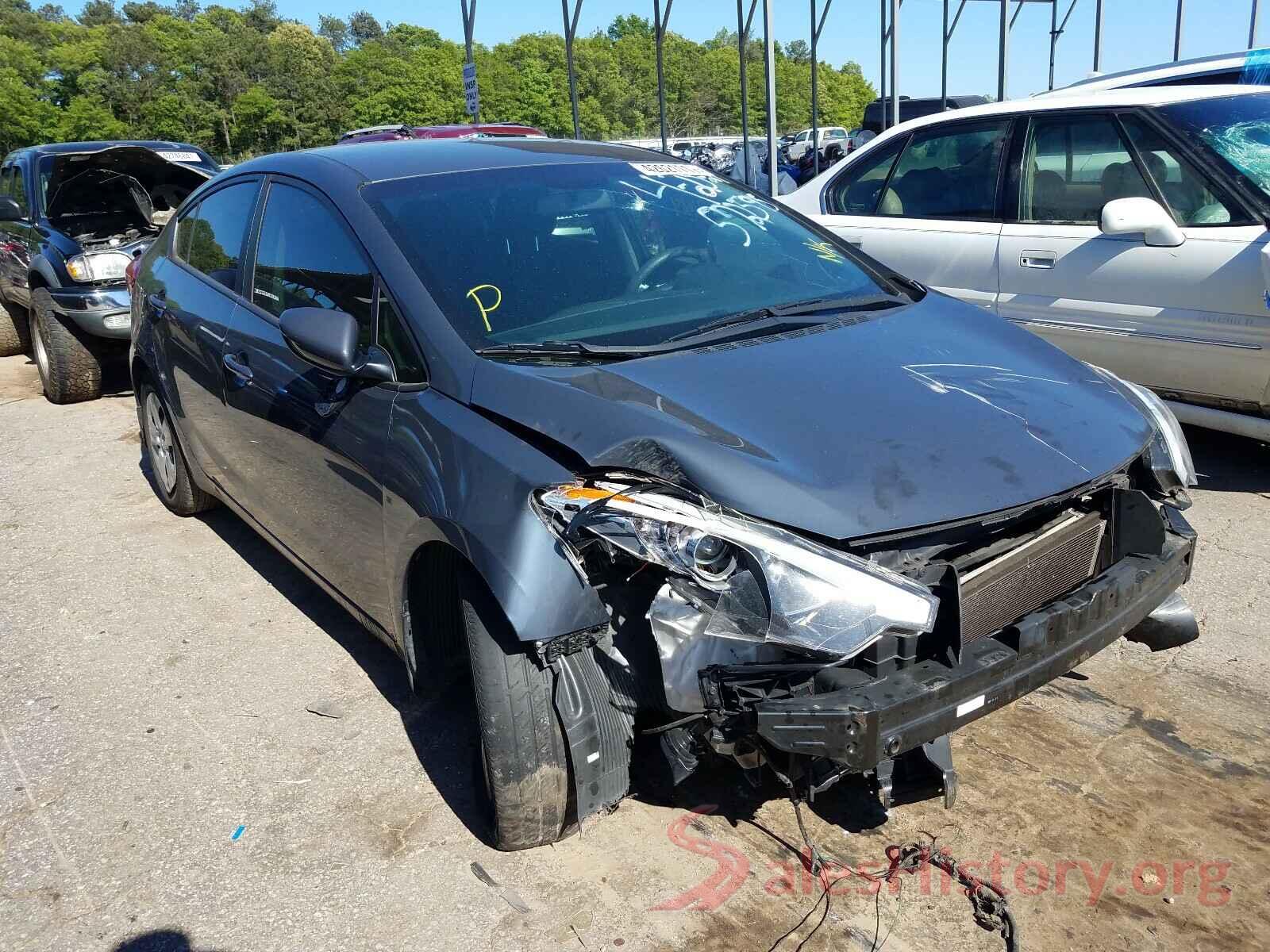 KNAFK4A69G5572595 2016 KIA FORTE