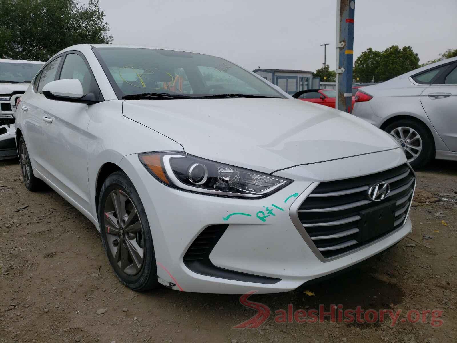 5NPD84LF5JH333459 2018 HYUNDAI ELANTRA