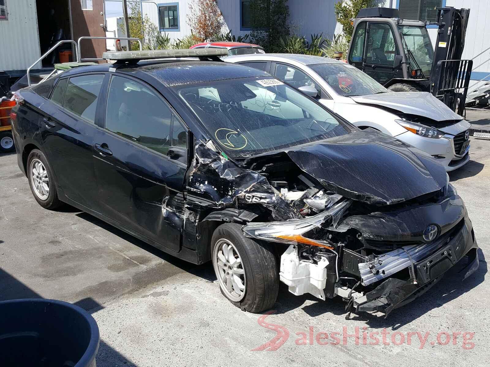 JTDKBRFU0J3594106 2018 TOYOTA PRIUS