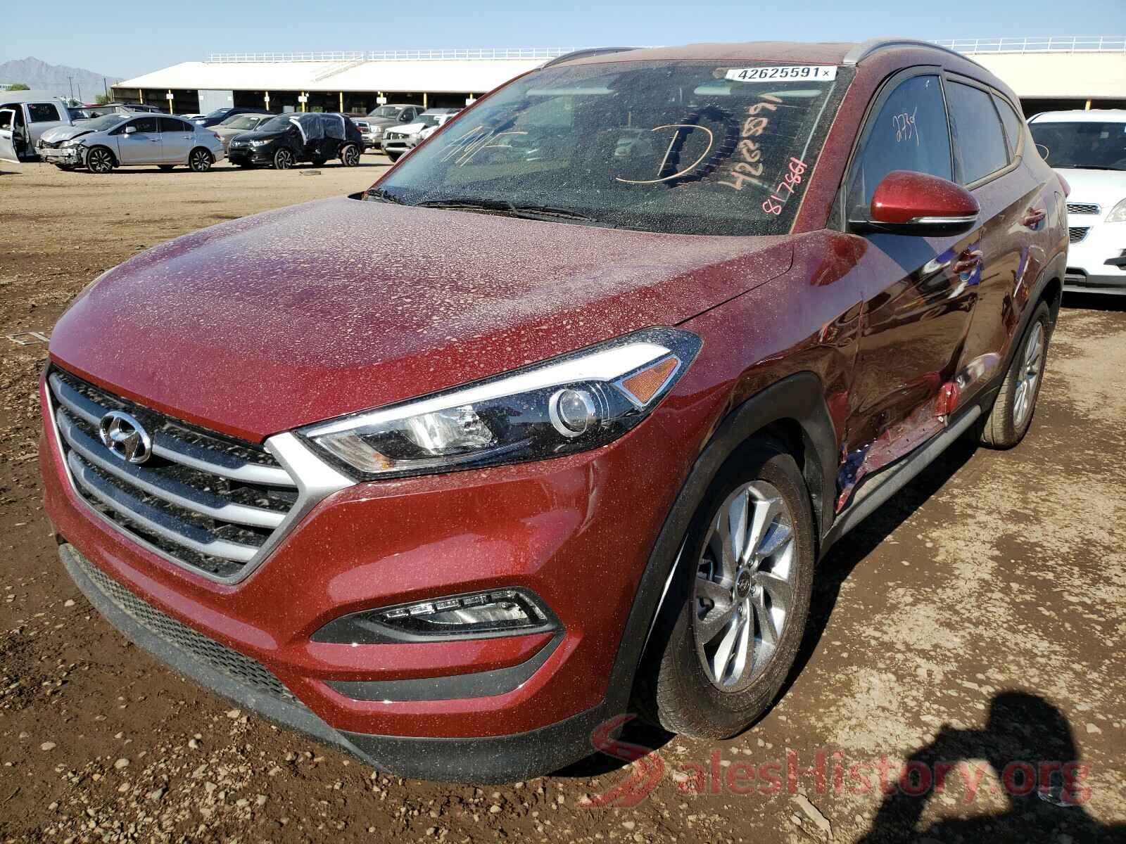 KM8J33A49JU817861 2018 HYUNDAI TUCSON