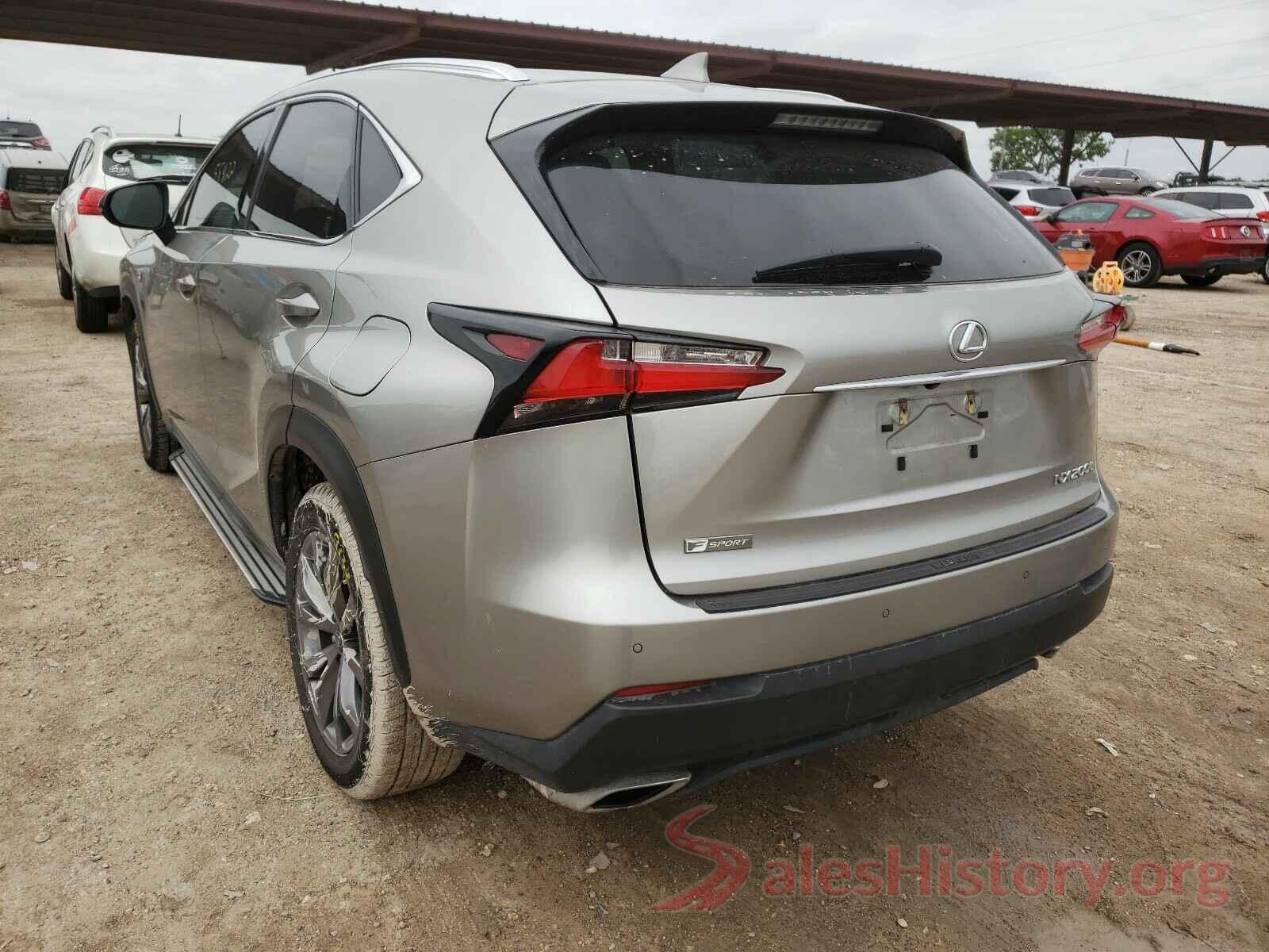 JTJYARBZ0H2053553 2017 LEXUS NX