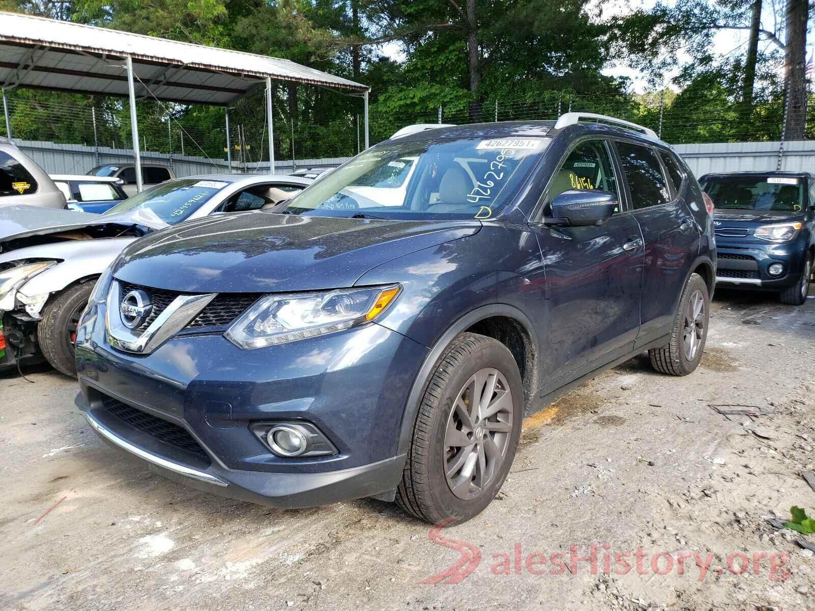 5N1AT2MT8GC790972 2016 NISSAN ROGUE