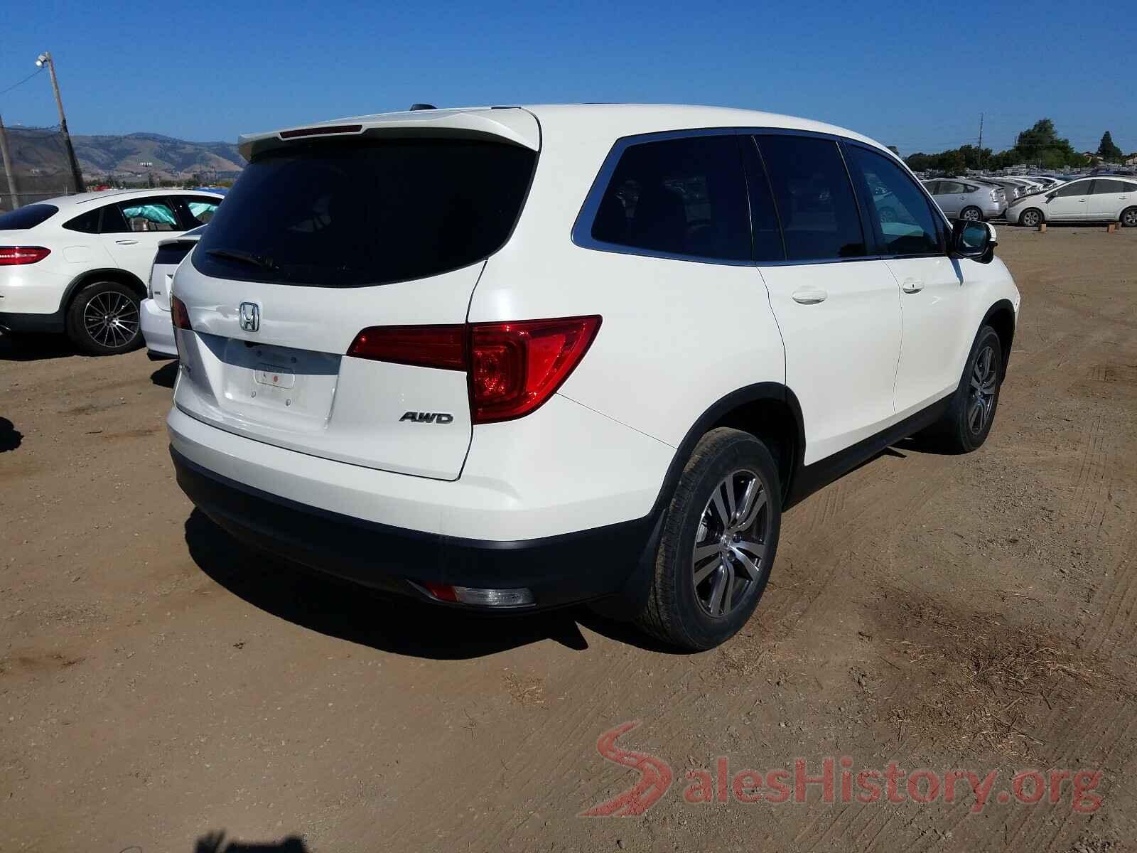 5FNYF6H63HB067184 2017 HONDA PILOT