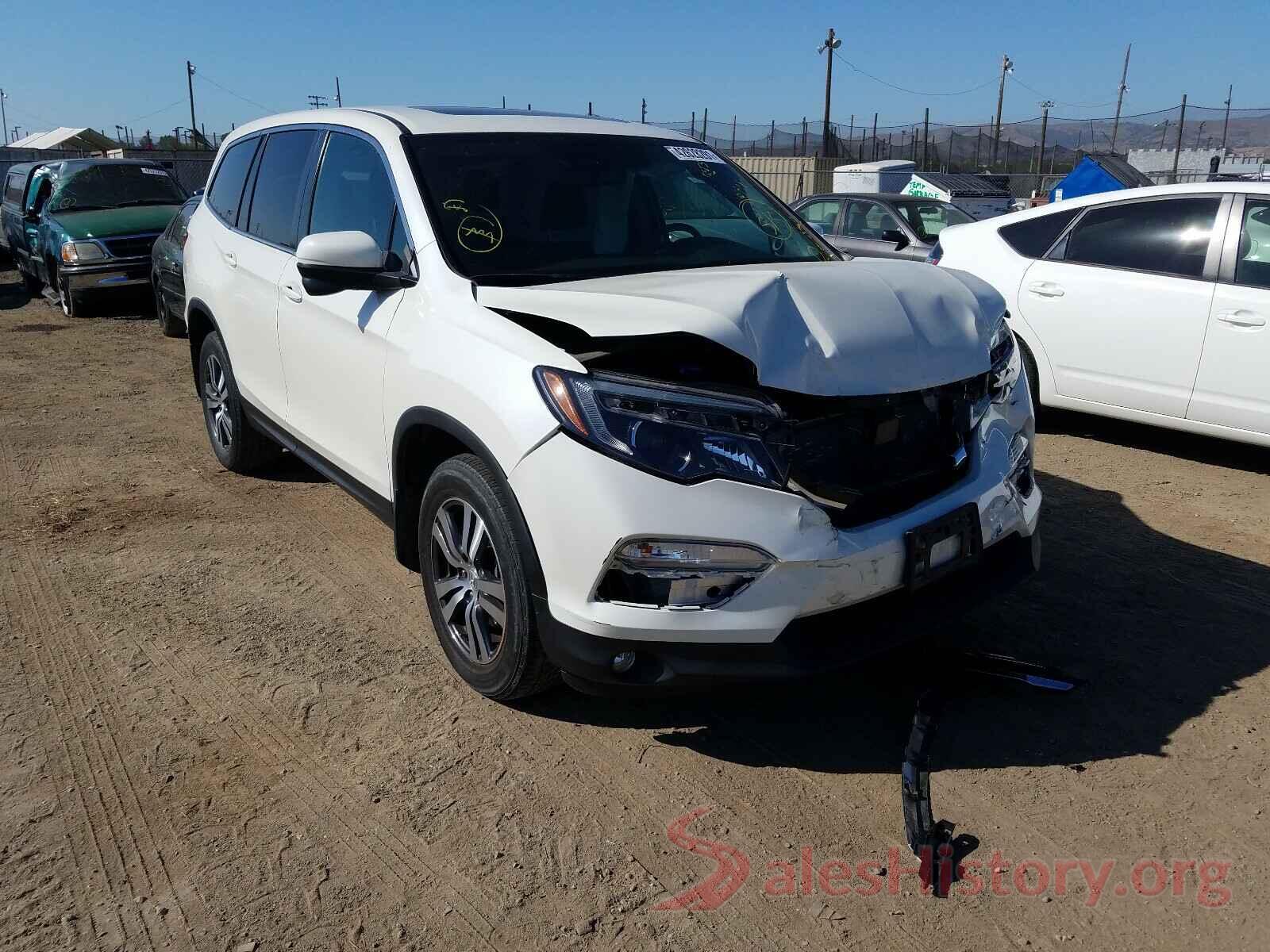 5FNYF6H63HB067184 2017 HONDA PILOT