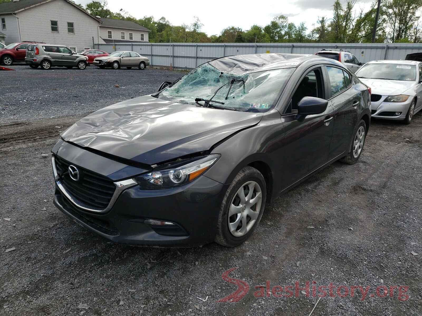 3MZBN1U79HM117055 2017 MAZDA 3