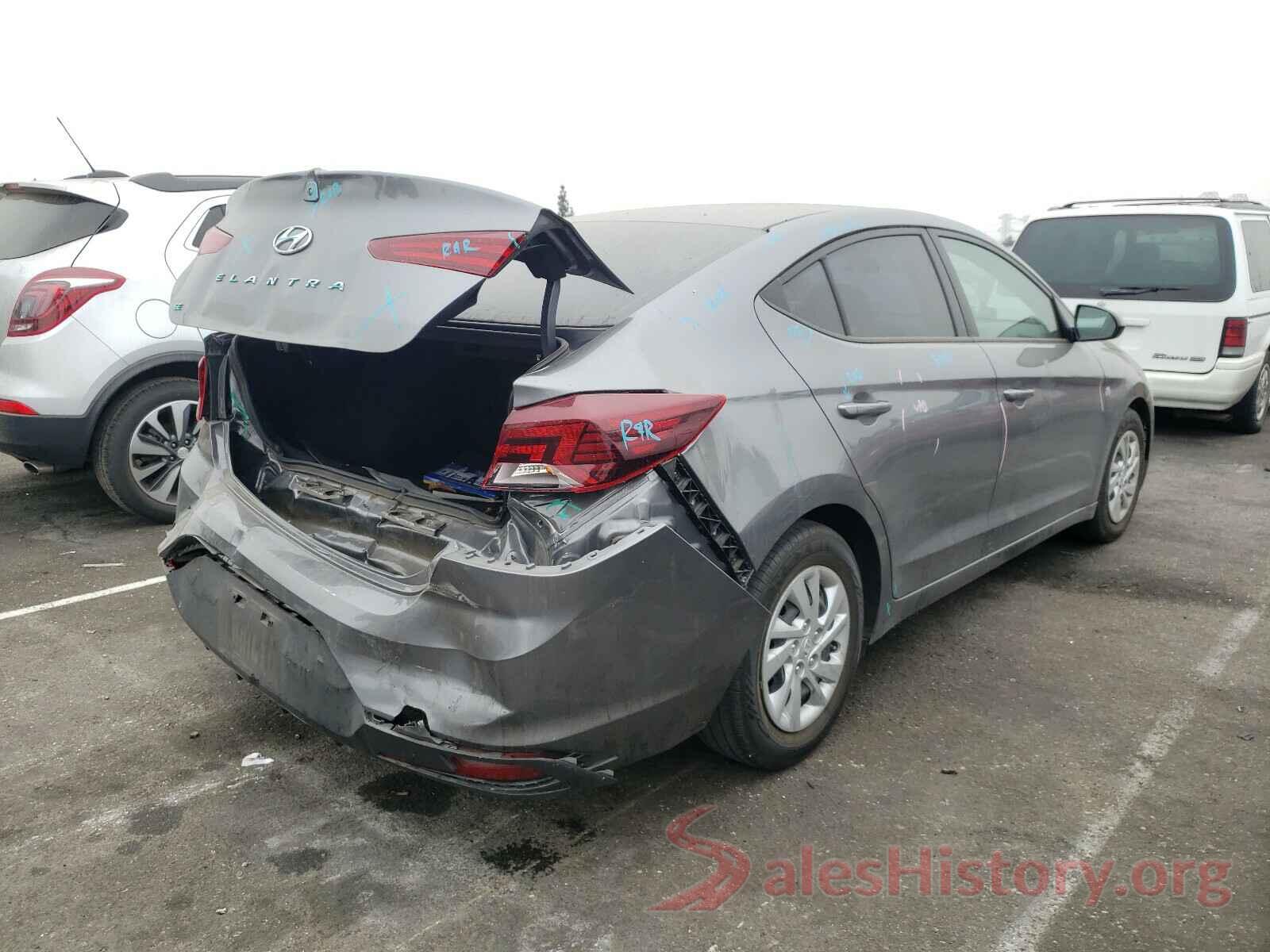 5NPD74LFXKH438695 2019 HYUNDAI ELANTRA