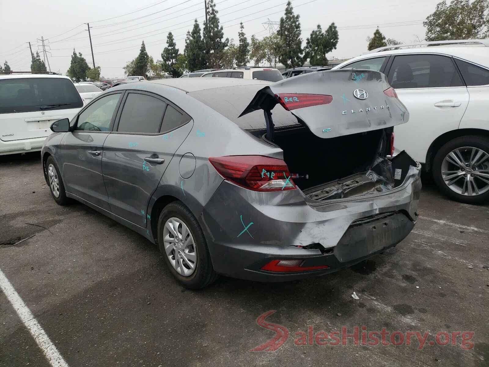 5NPD74LFXKH438695 2019 HYUNDAI ELANTRA