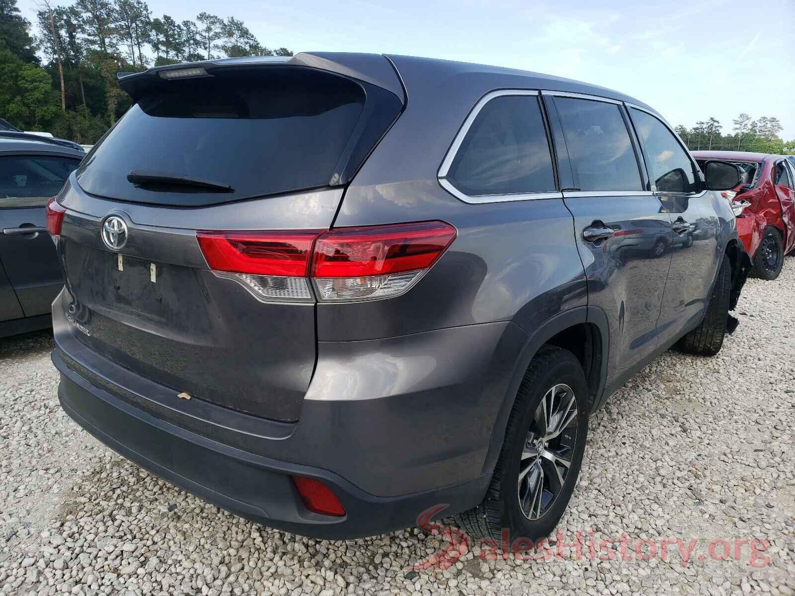 5TDZARFH0KS058969 2019 TOYOTA HIGHLANDER