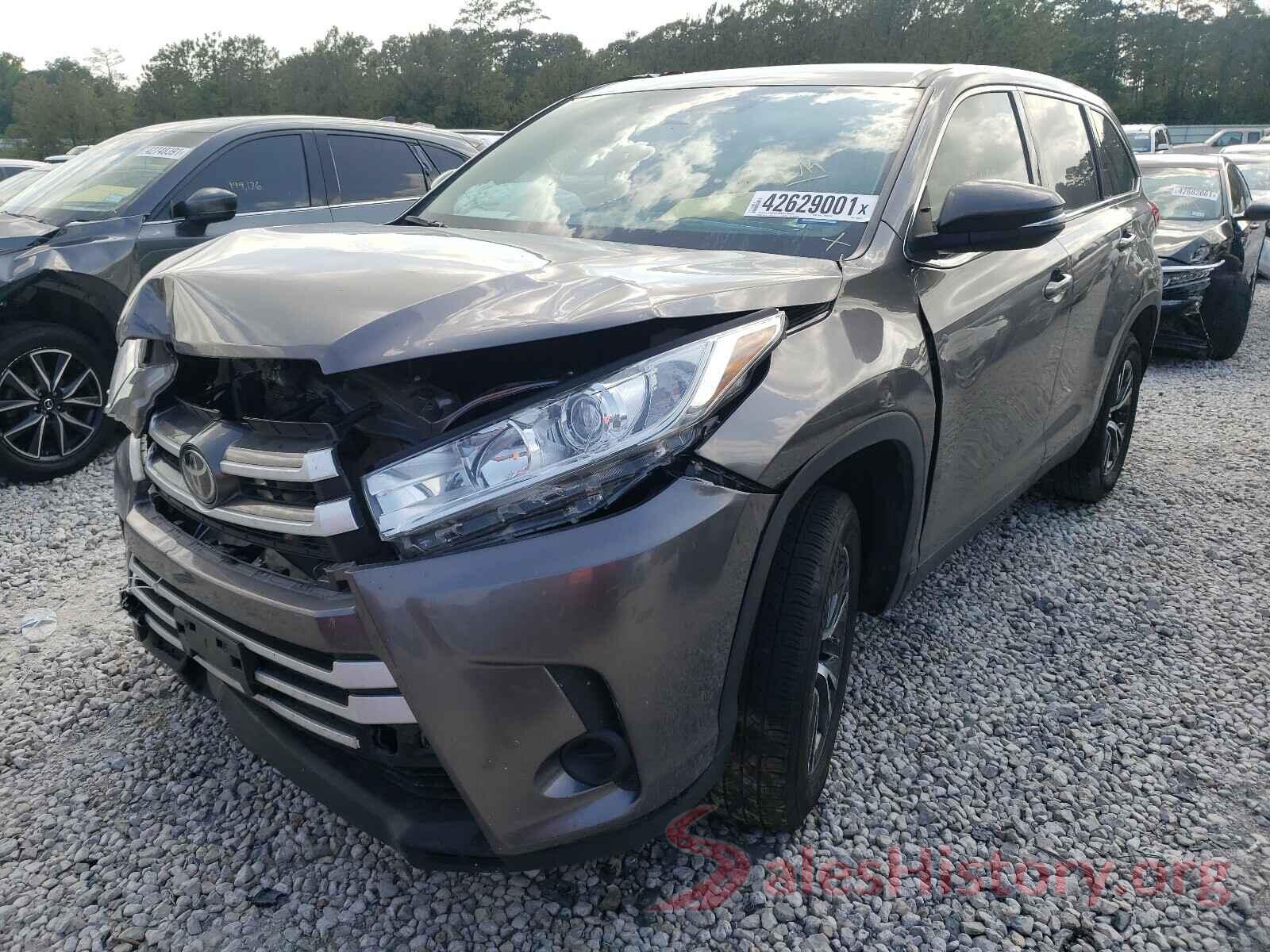 5TDZARFH0KS058969 2019 TOYOTA HIGHLANDER