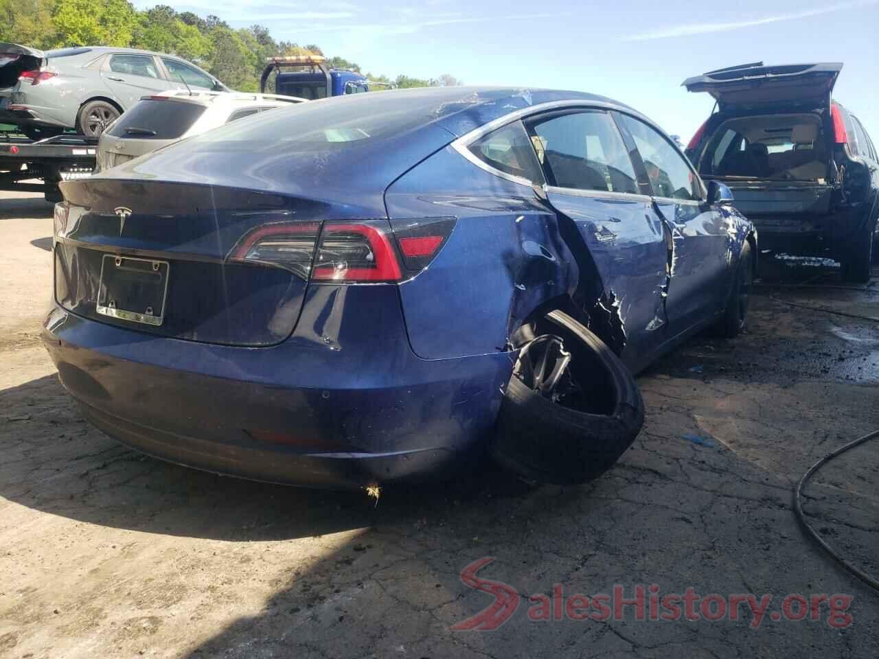 5YJ3E1EA6JF078114 2018 TESLA MODEL 3