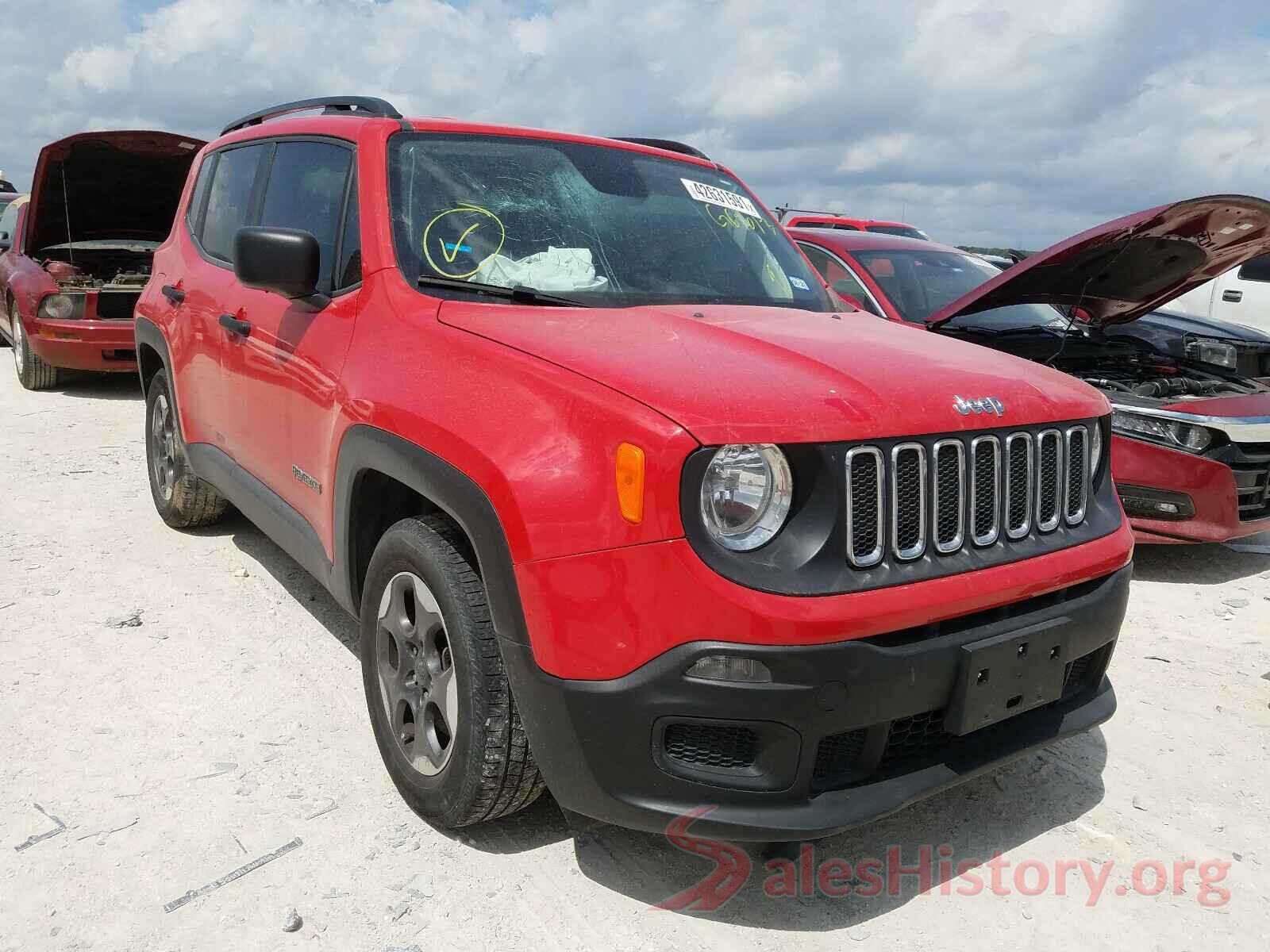 ZACCJAAB4JPG69013 2018 JEEP RENEGADE