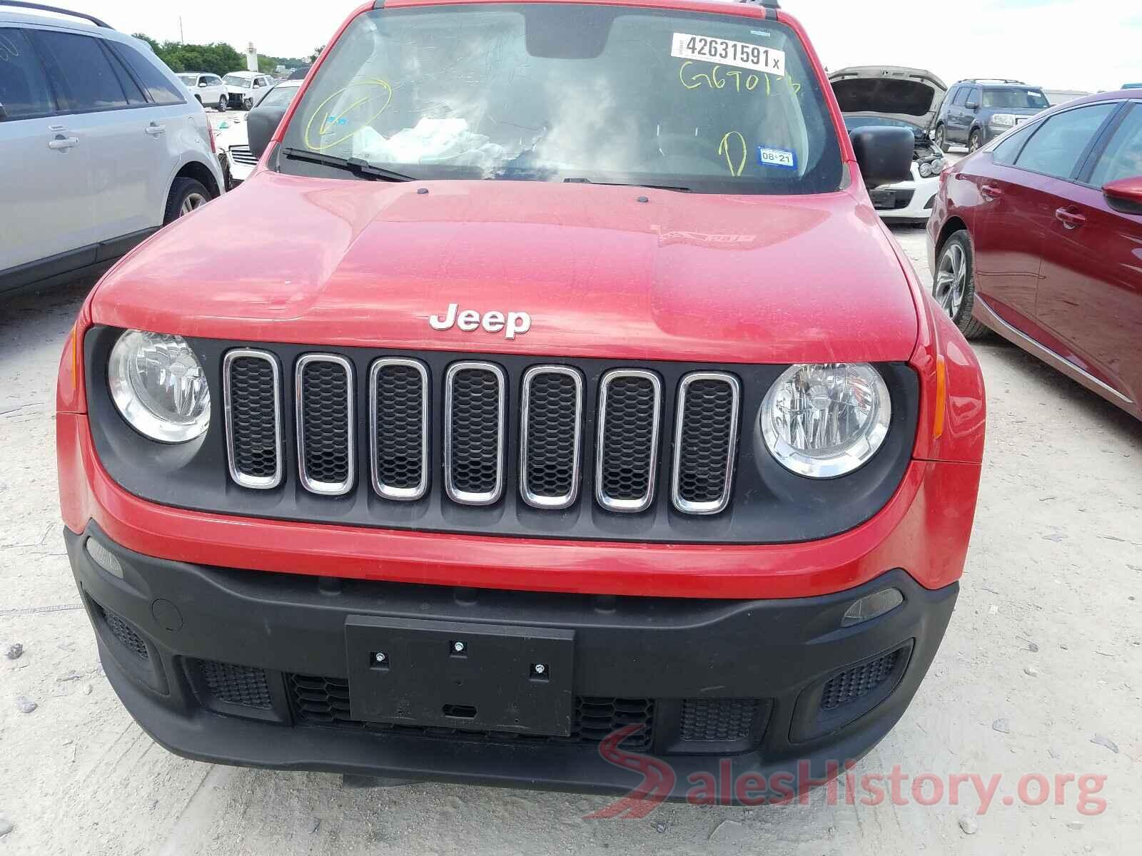 ZACCJAAB4JPG69013 2018 JEEP RENEGADE