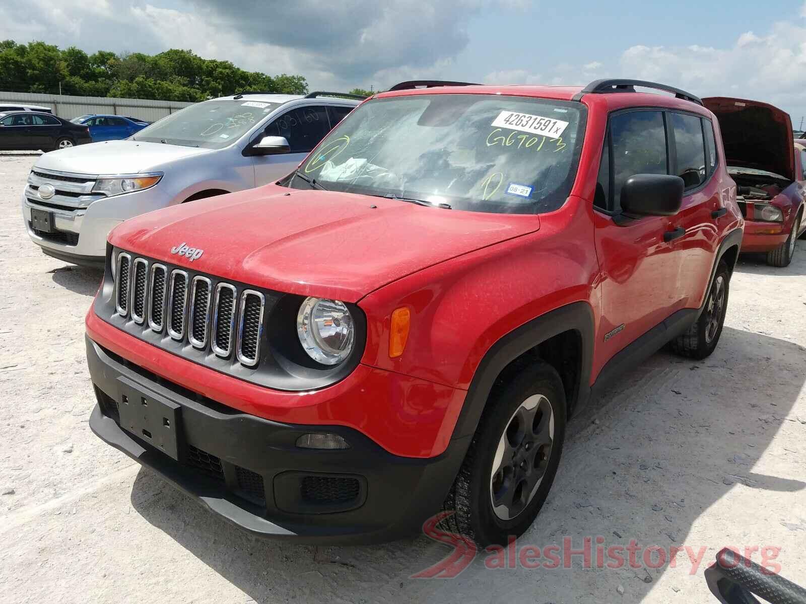 ZACCJAAB4JPG69013 2018 JEEP RENEGADE