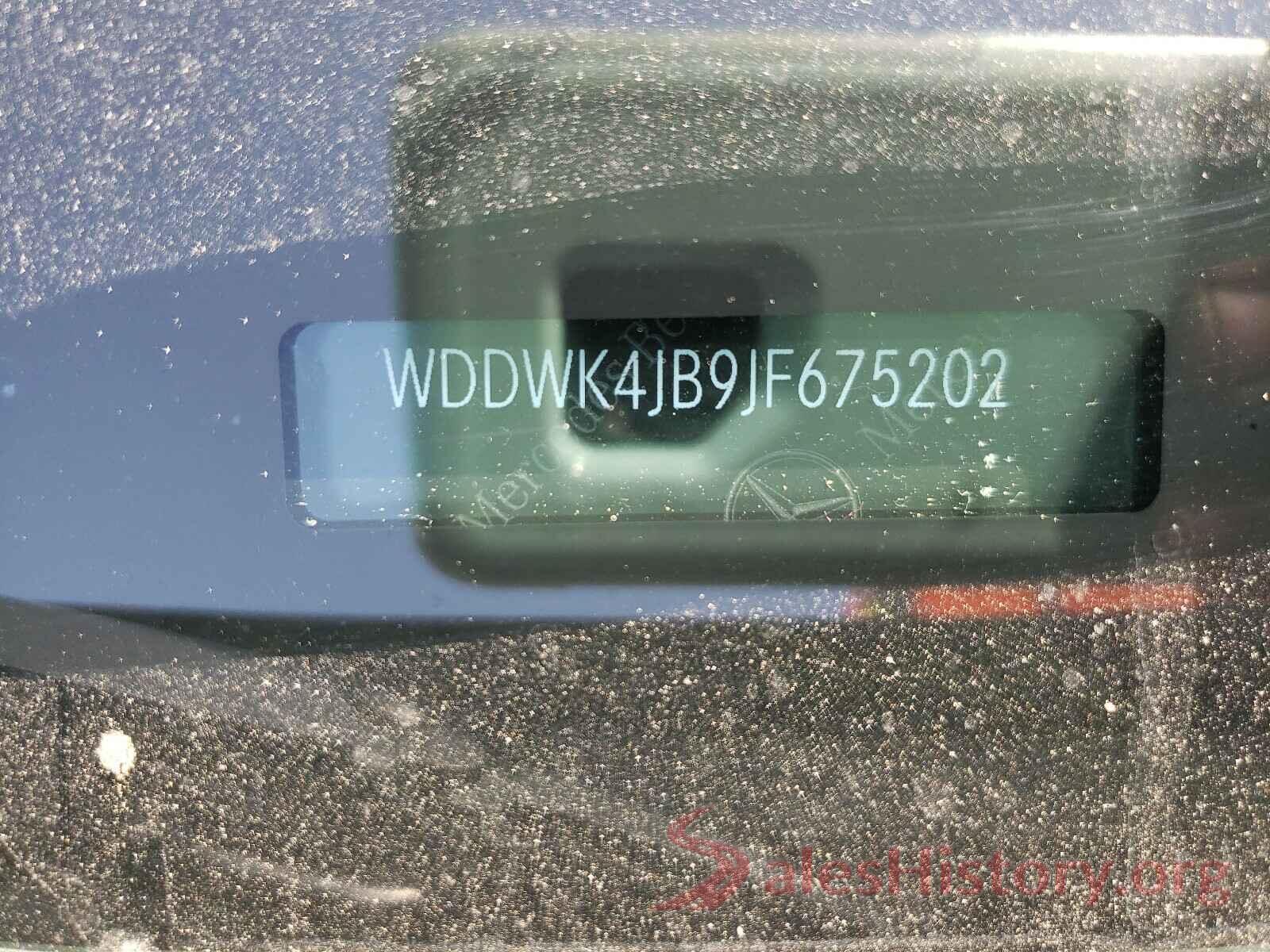 WDDWK4JB9JF675202 2018 MERCEDES-BENZ C CLASS