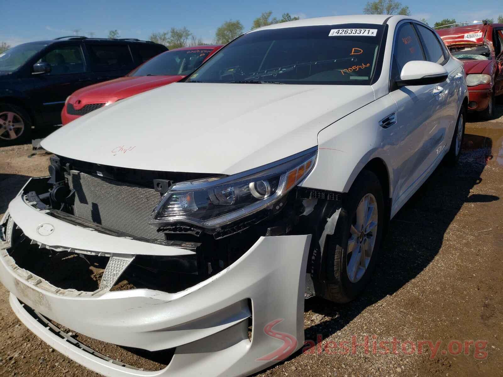 KNAGT4L36H5170586 2017 KIA OPTIMA