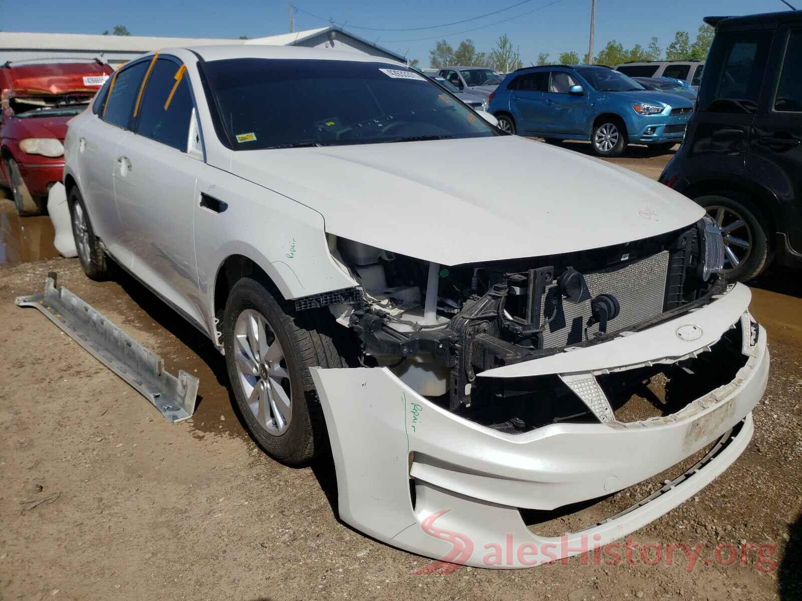 KNAGT4L36H5170586 2017 KIA OPTIMA