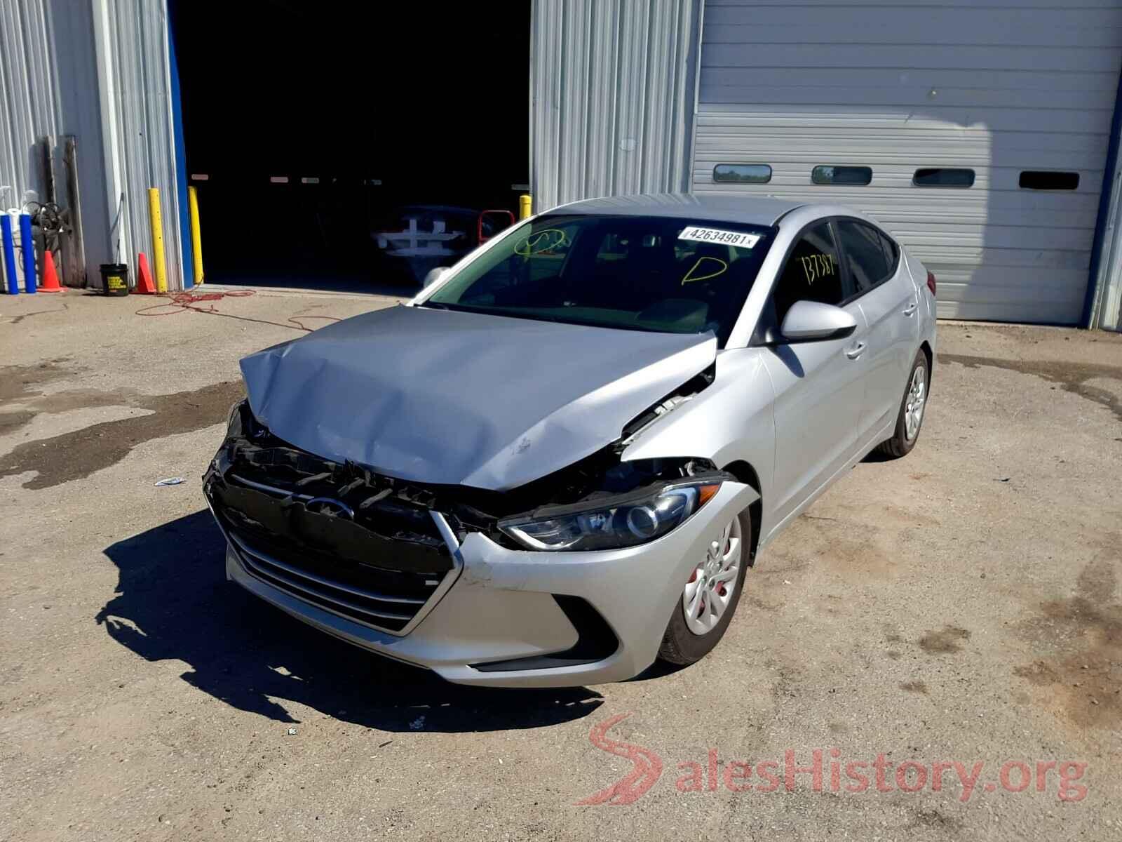 5NPD74LF7HH141053 2017 HYUNDAI ELANTRA