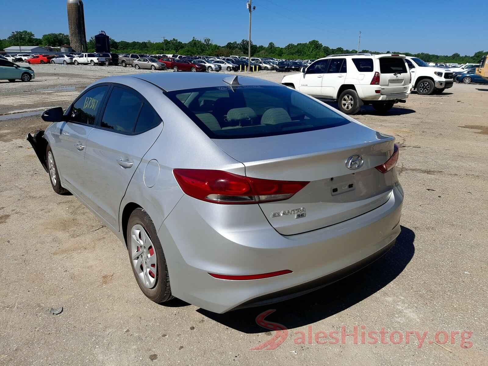 5NPD74LF7HH141053 2017 HYUNDAI ELANTRA