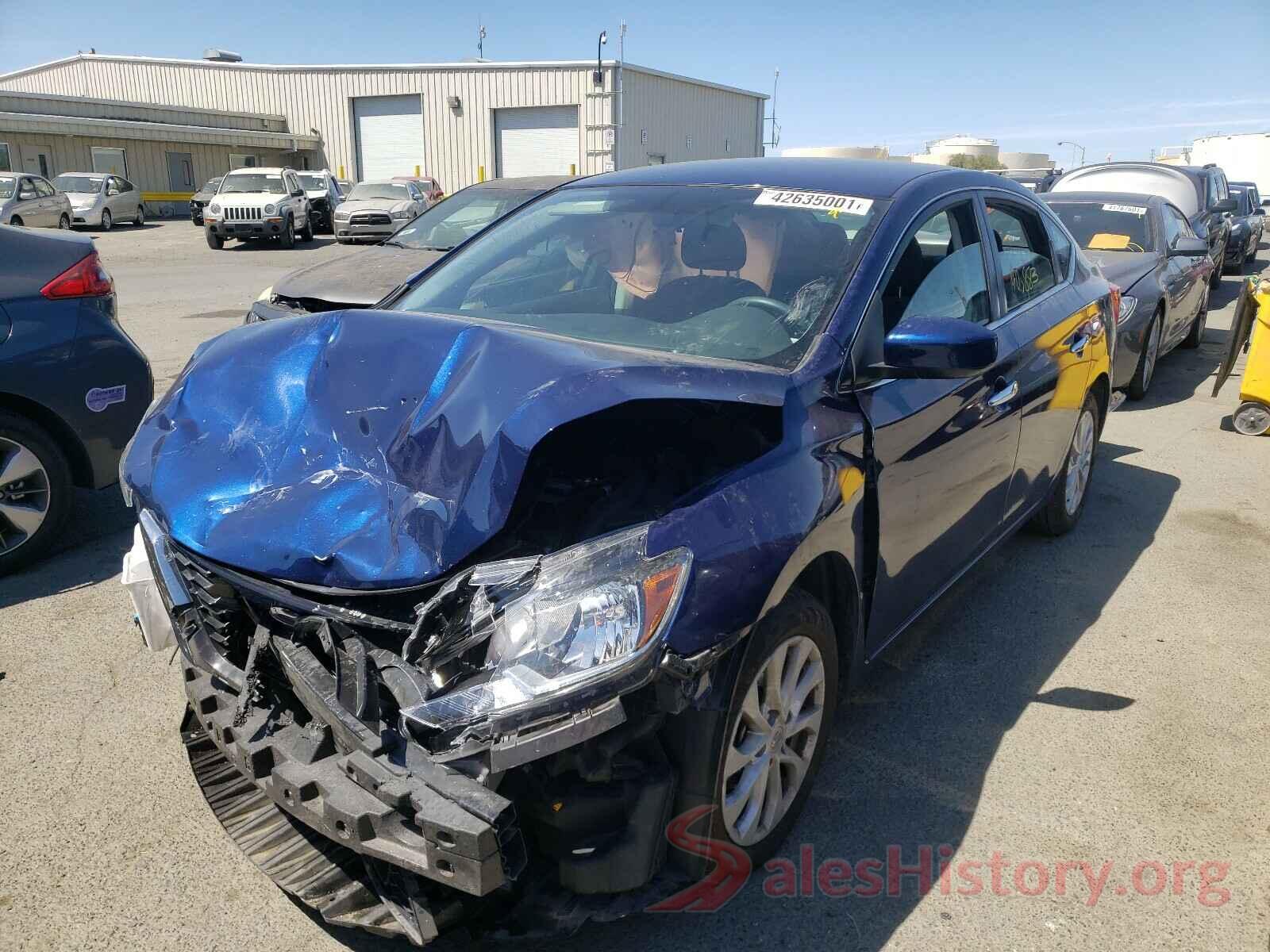 3N1AB7AP1KY357086 2019 NISSAN SENTRA