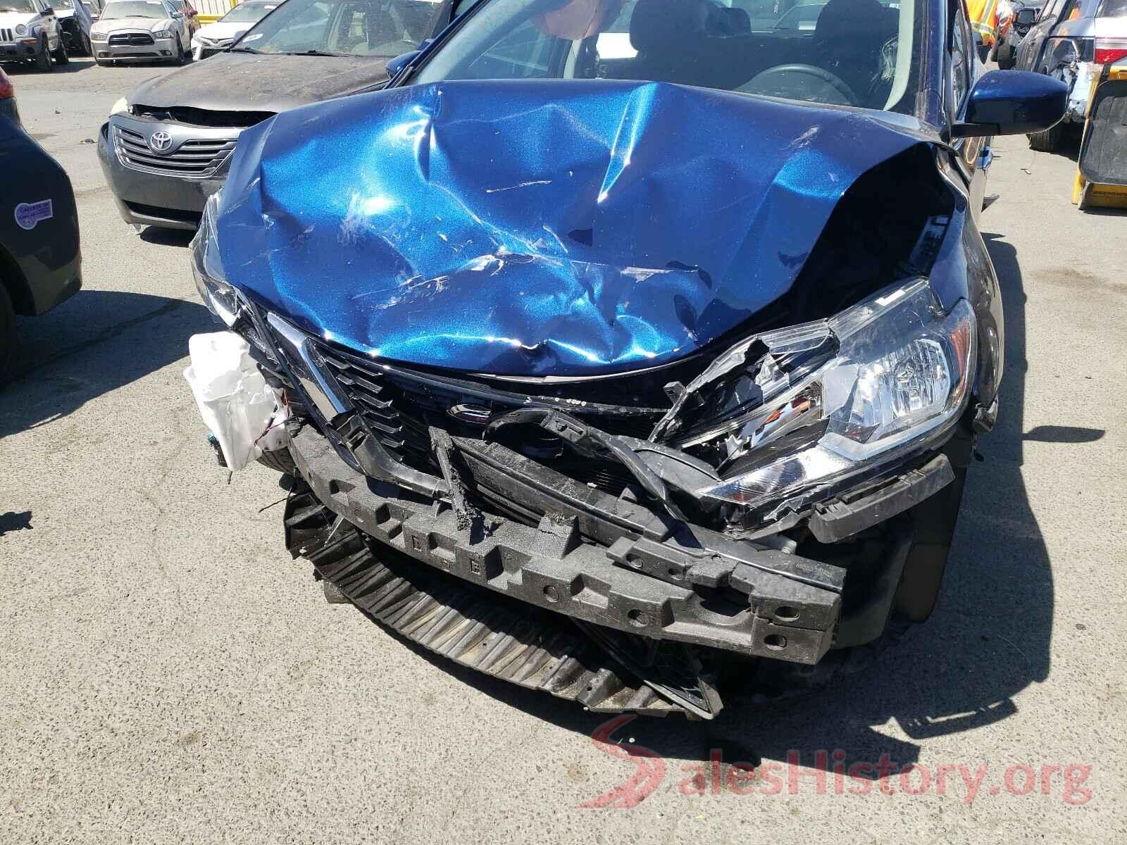 3N1AB7AP1KY357086 2019 NISSAN SENTRA