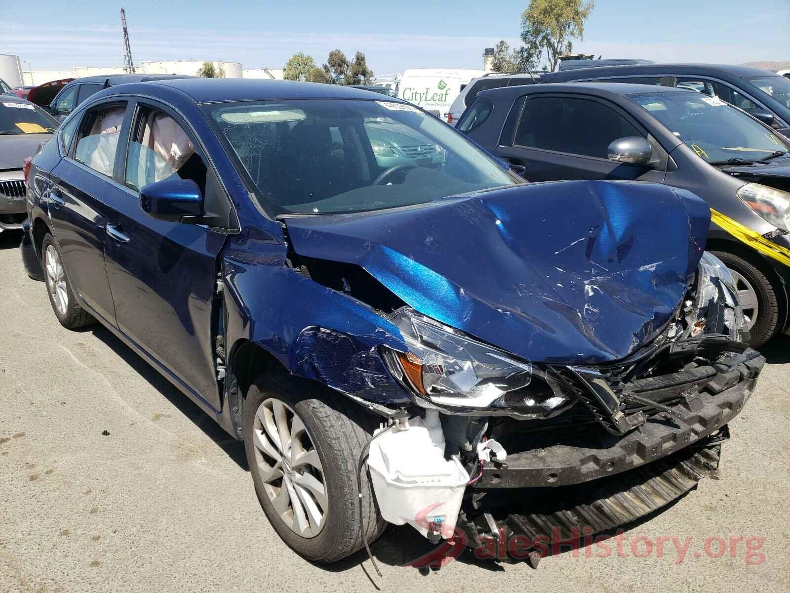 3N1AB7AP1KY357086 2019 NISSAN SENTRA