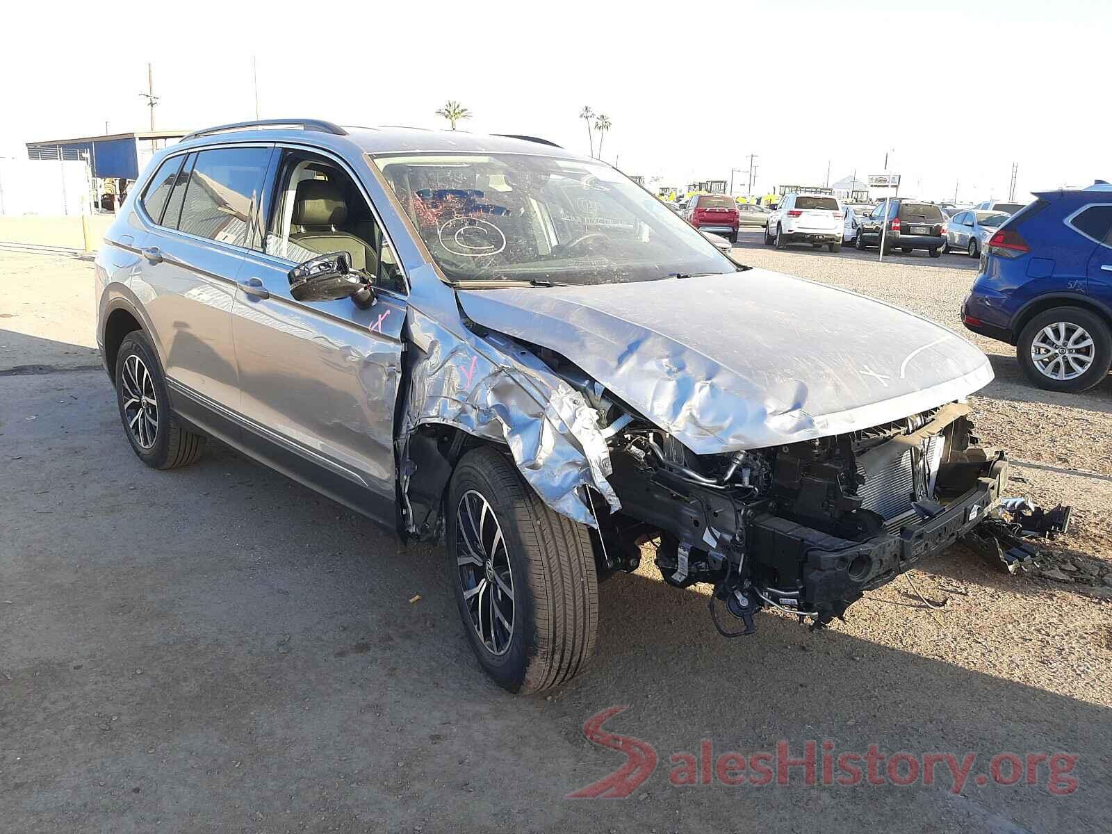 3VV3B7AX9MM077949 2021 VOLKSWAGEN TIGUAN